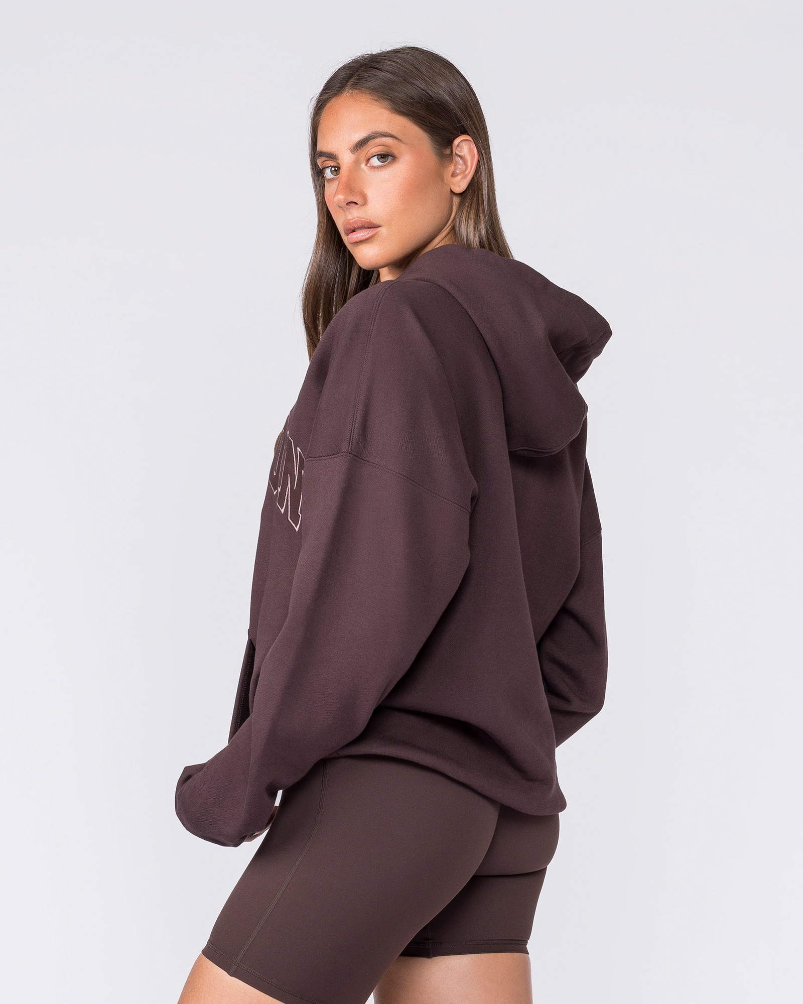 Routine Zip Through Hoodie - Cocoa
