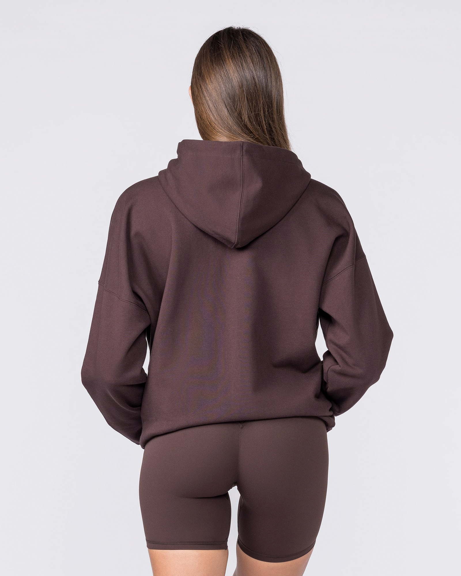 Routine Zip Through Hoodie - Cocoa