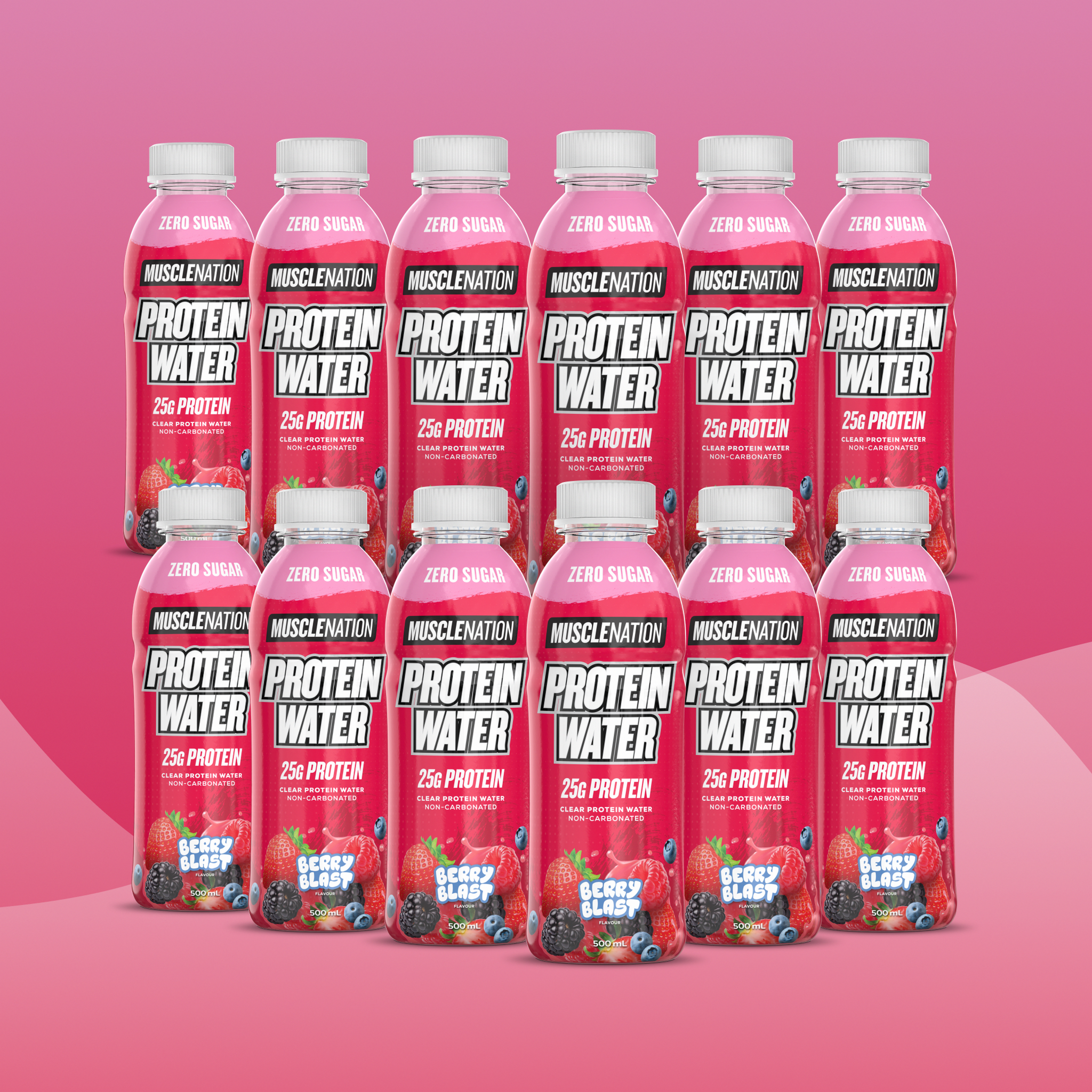 Protein Water RTD - Berry Blast 500ml (12 Pack)