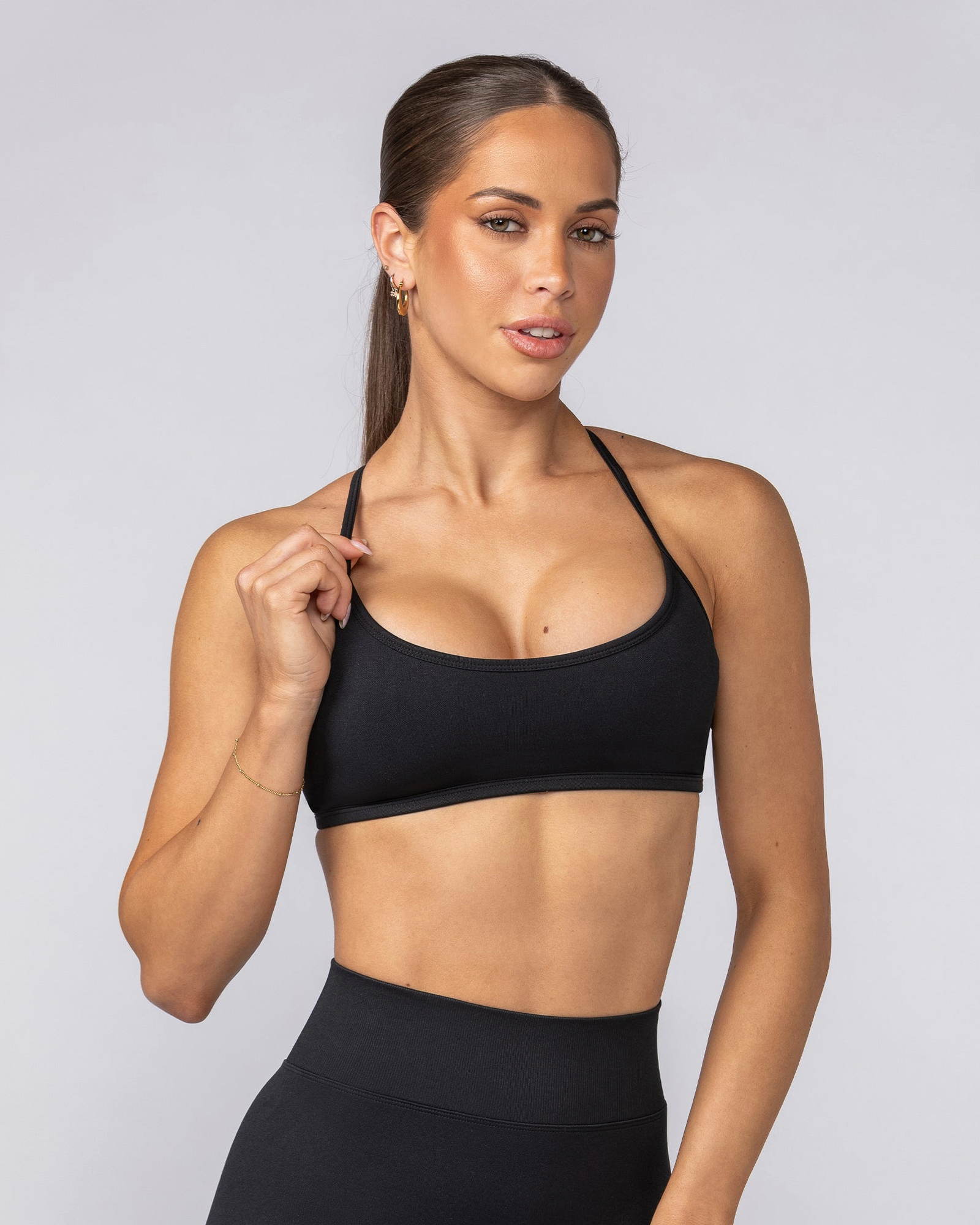 Sculpt Seamless Bralette - Black
