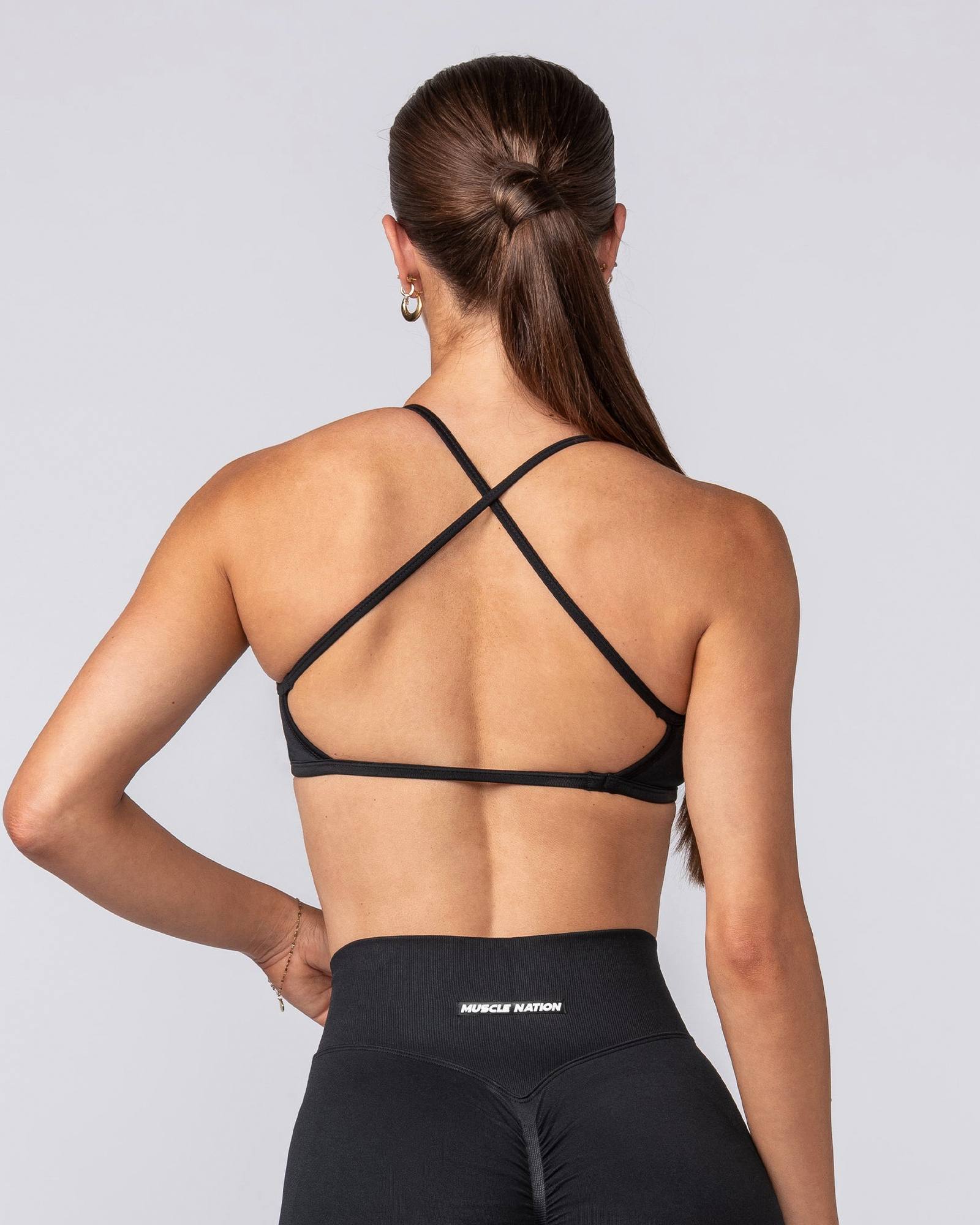 Sculpt Seamless Bralette - Black