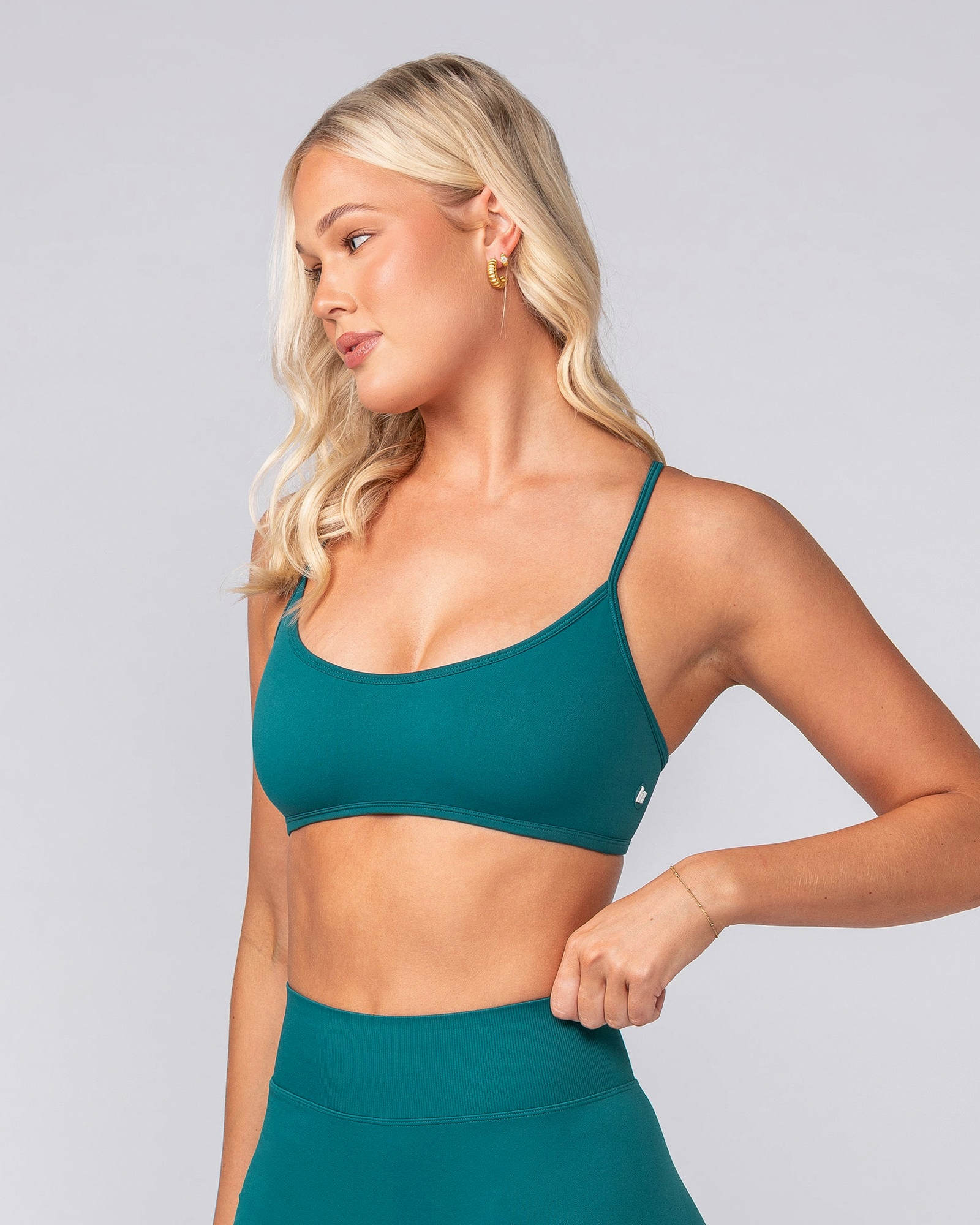 Sculpt Seamless Bralette - Deep Teal