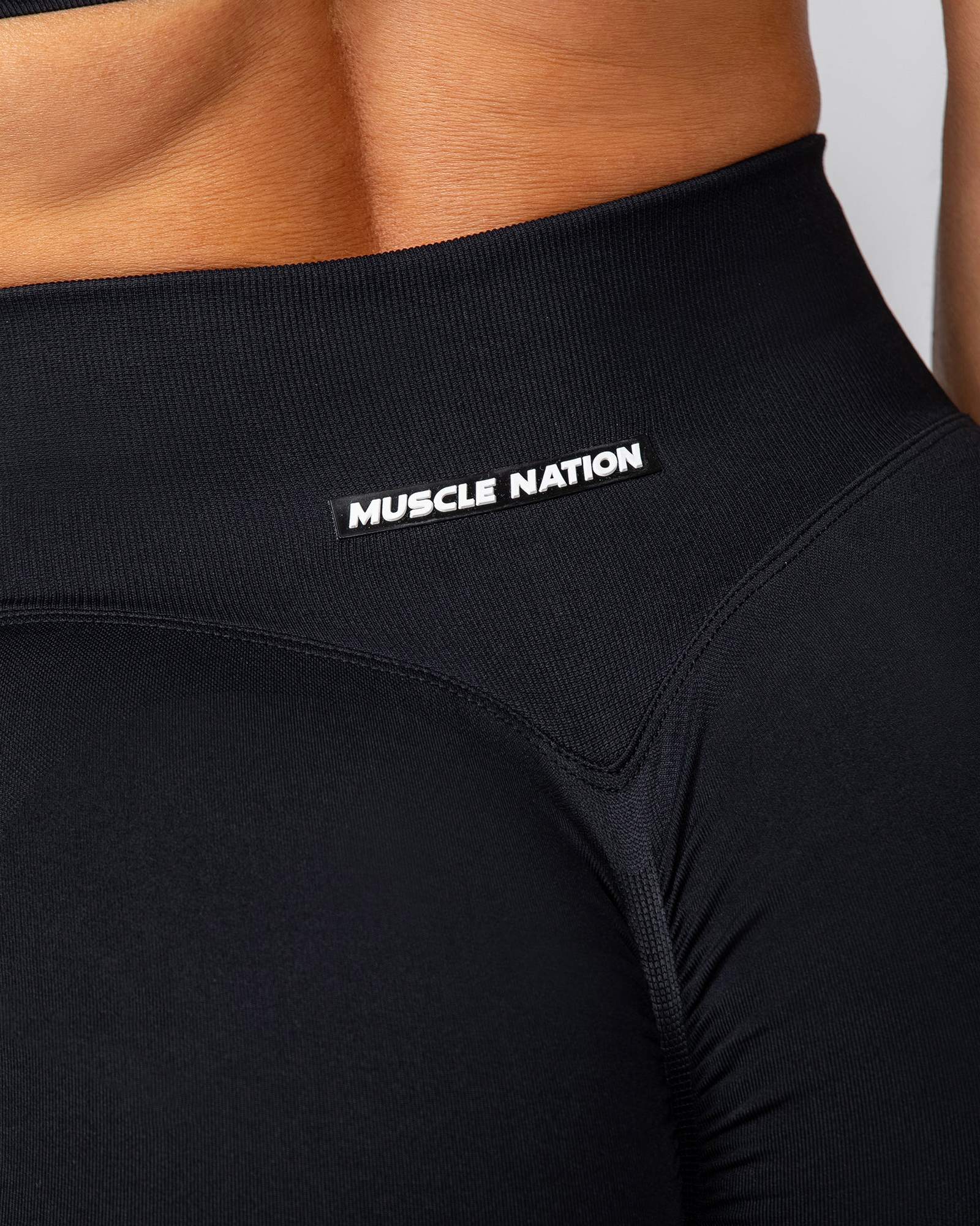 Sculpt Seamless Midway Shorts - Black