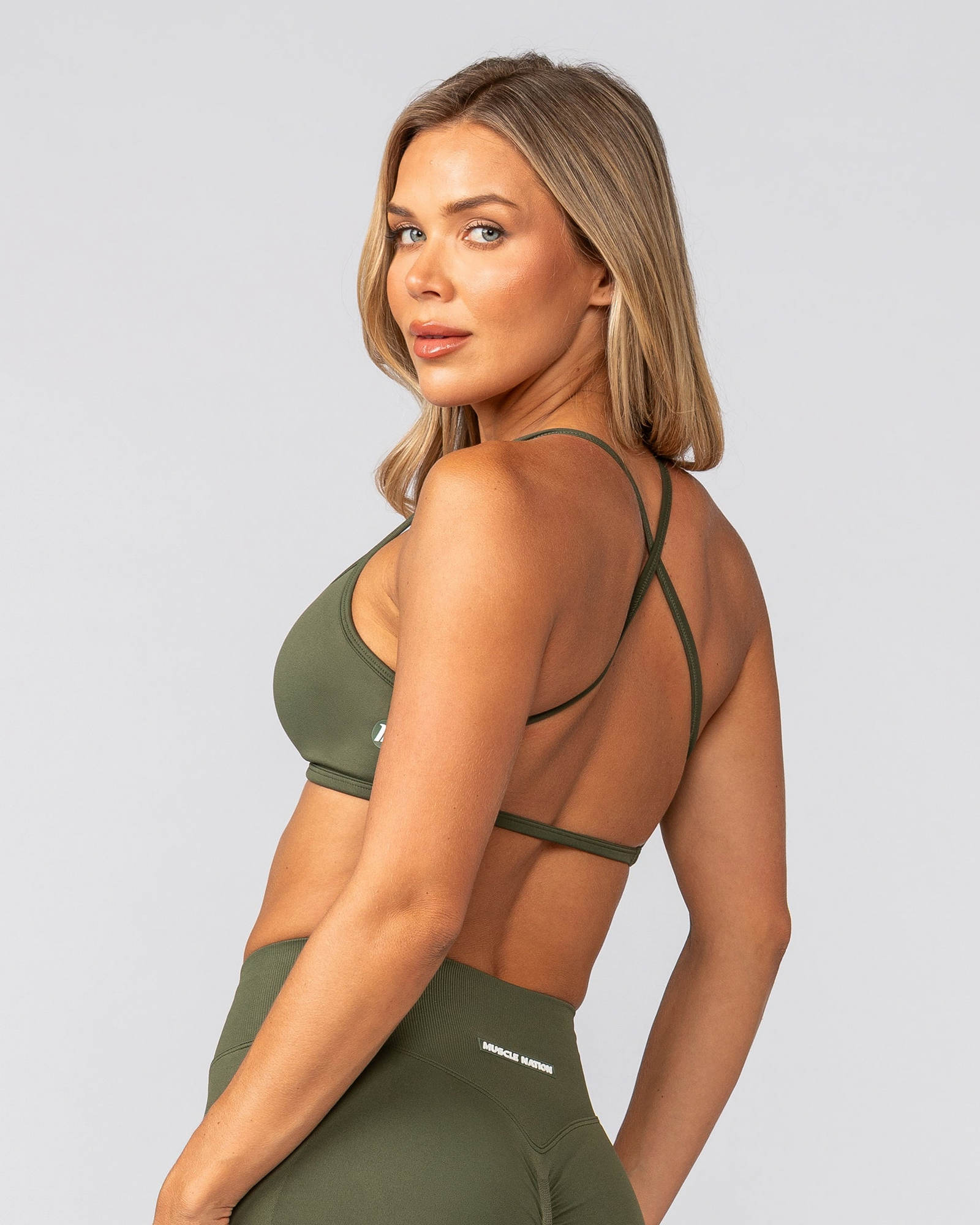 Sculpt Seamless Bralette - Dark Khaki