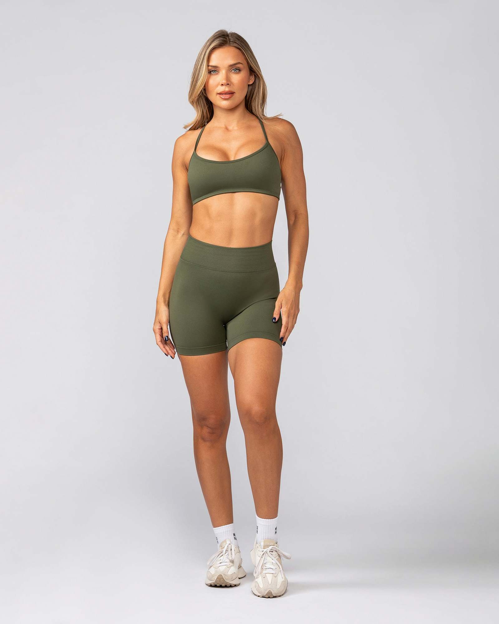 Sculpt Seamless Bralette - Dark Khaki