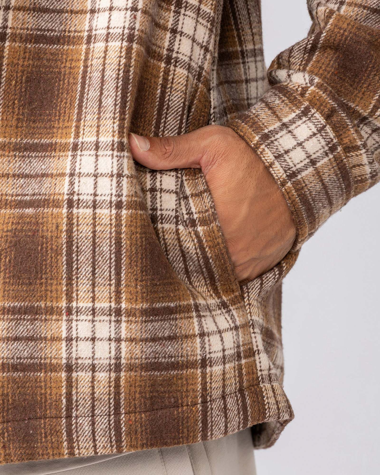 Oversized Shacket - Plaid