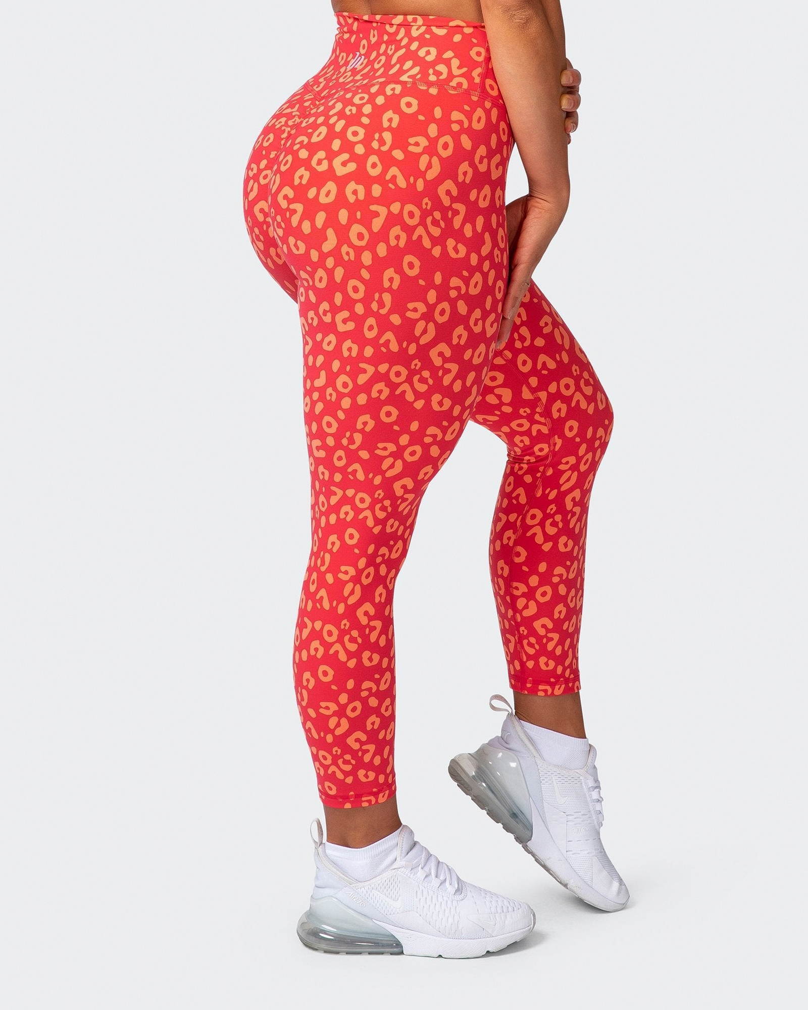 Signature Scrunch 7/8 Leggings - Vibrant Cheetah Print