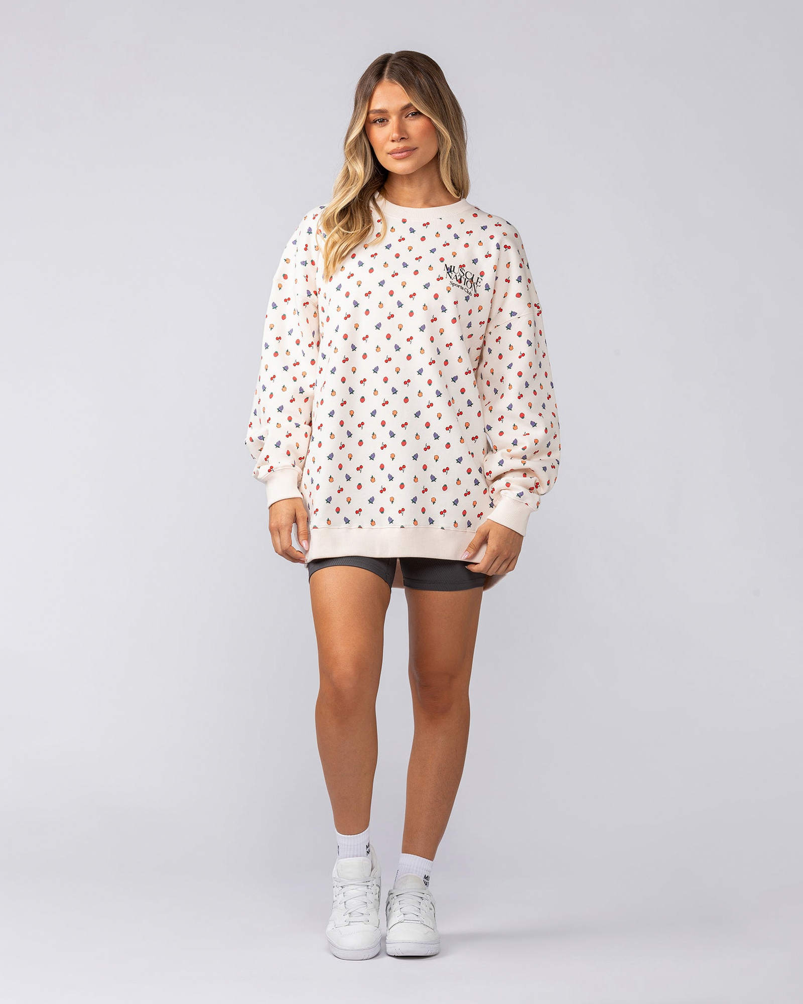 Smoothie Oversized Pullover - Smoothie Print