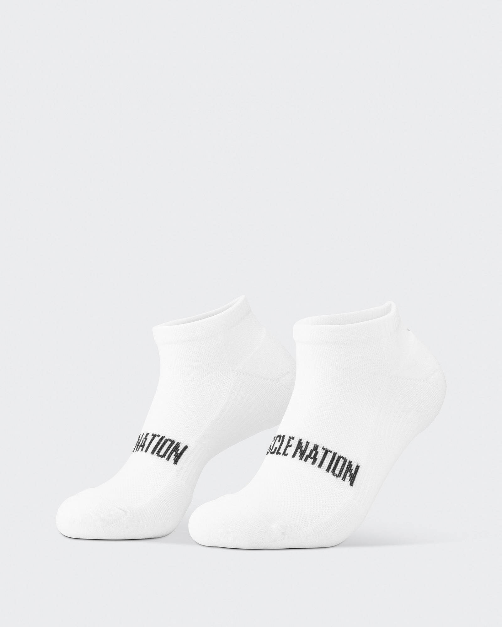 Mens Ankle Socks (2X Pack) - White