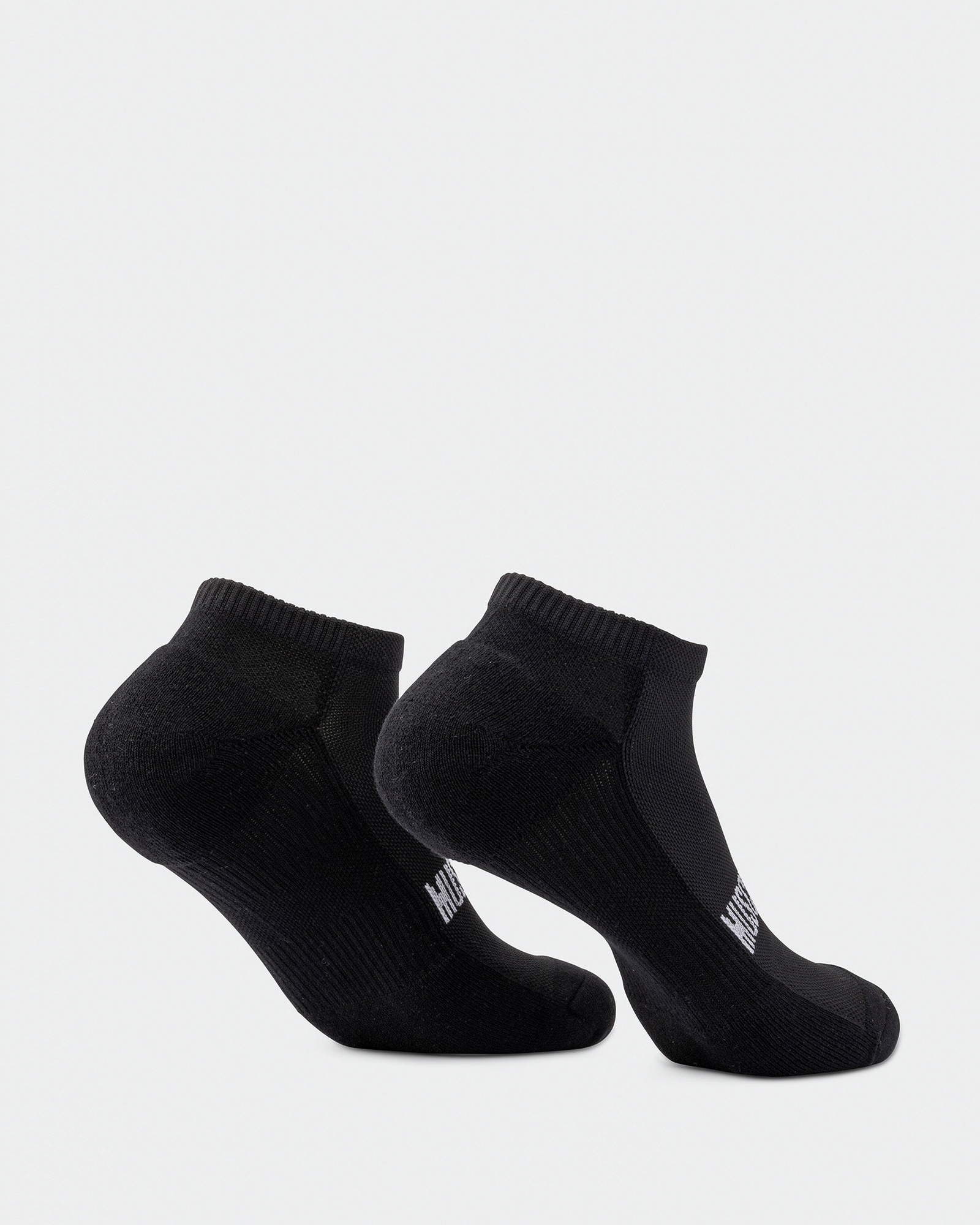 Mens Ankle Socks (2X Pack) - Black