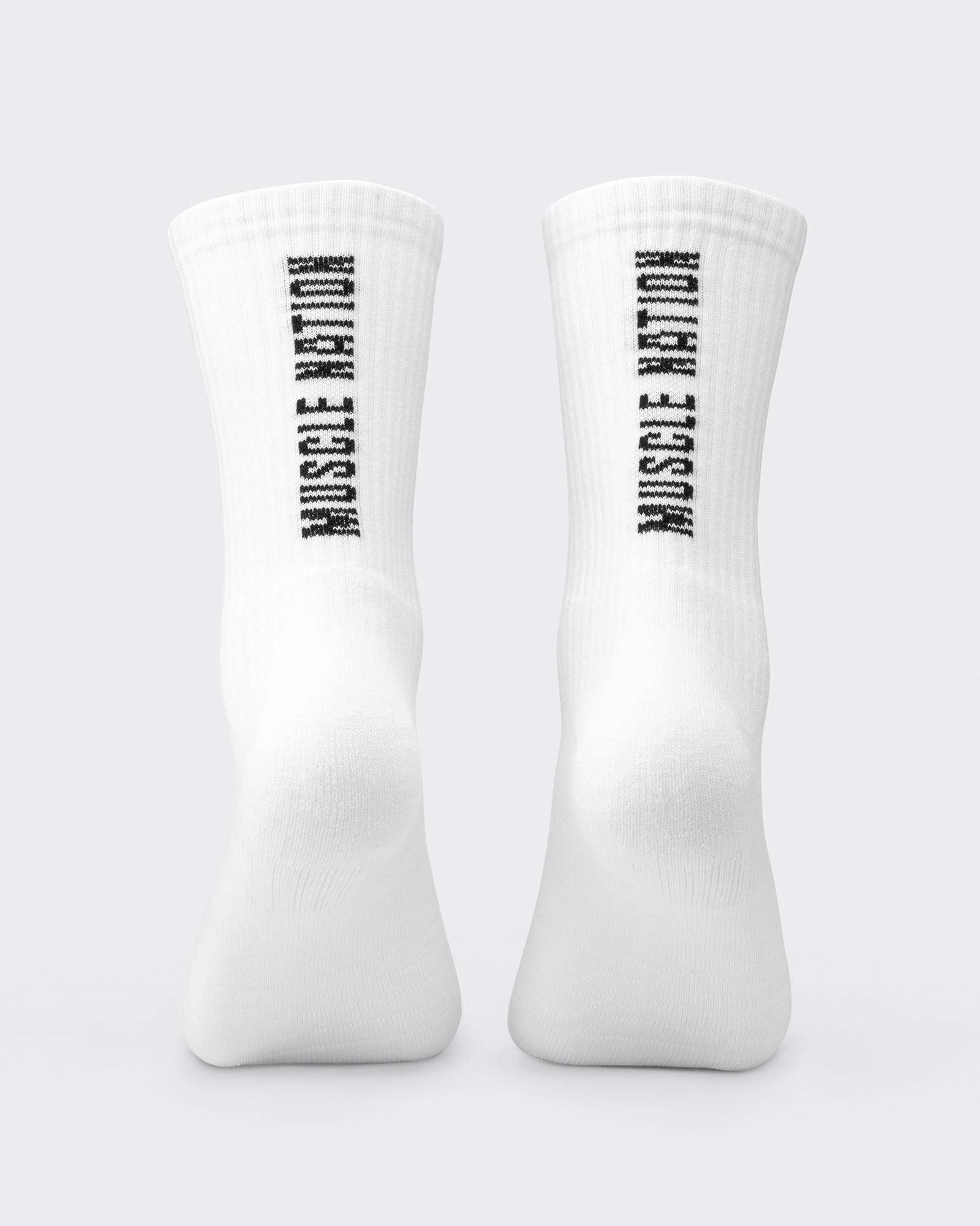 Mens Trainer Crew Sock (2x Pack) - White
