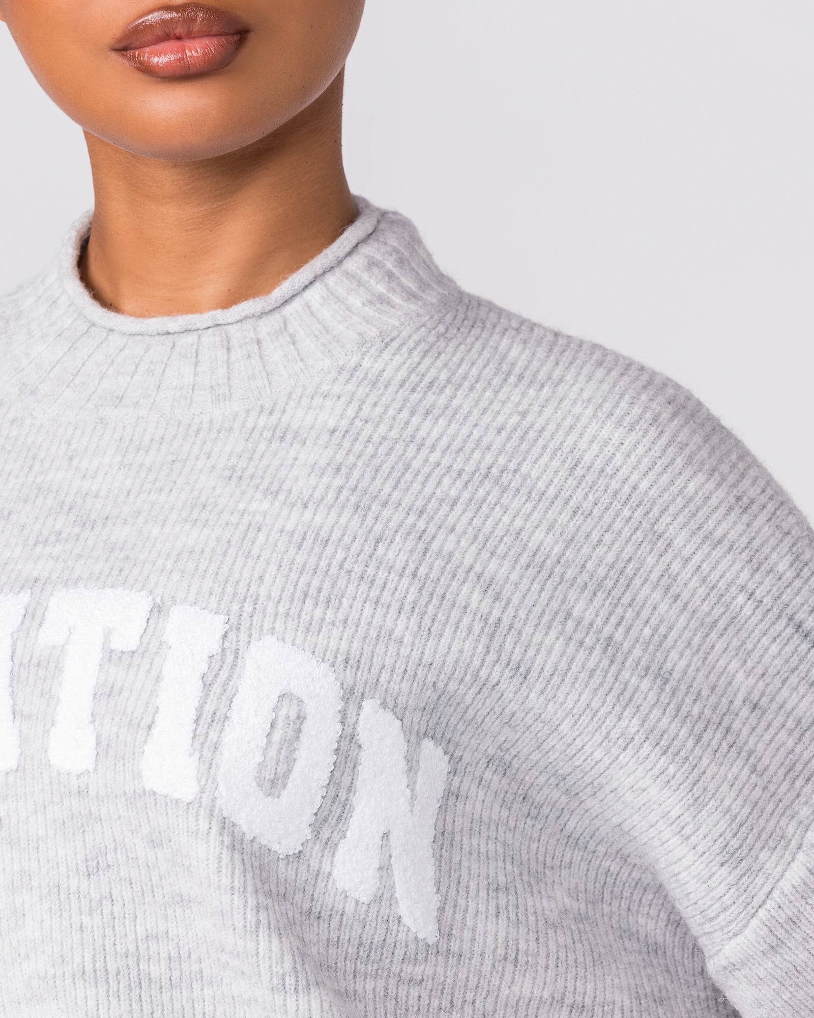 Sorority Knit - Snow Grey Marl
