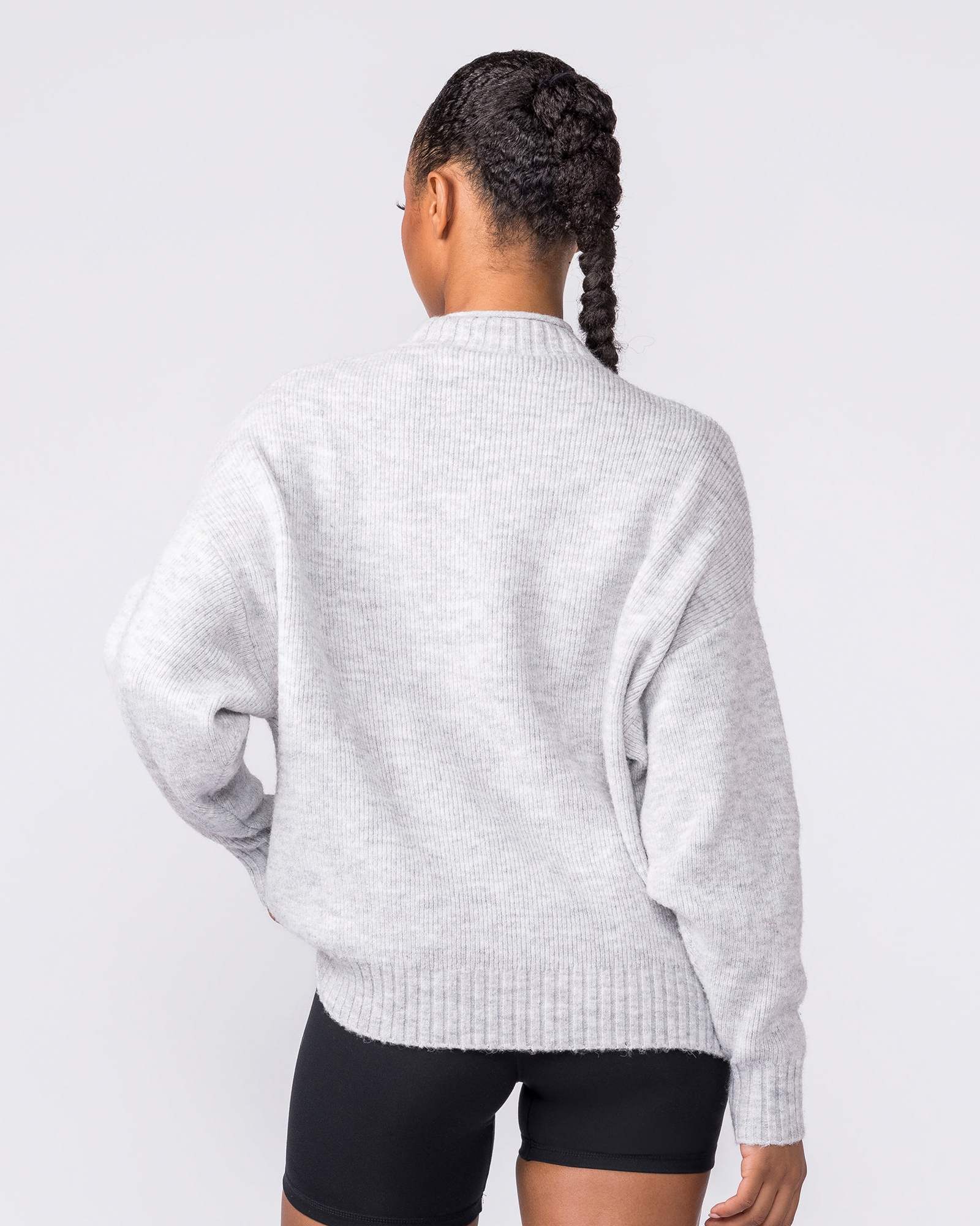 Sorority Knit - Snow Grey Marl