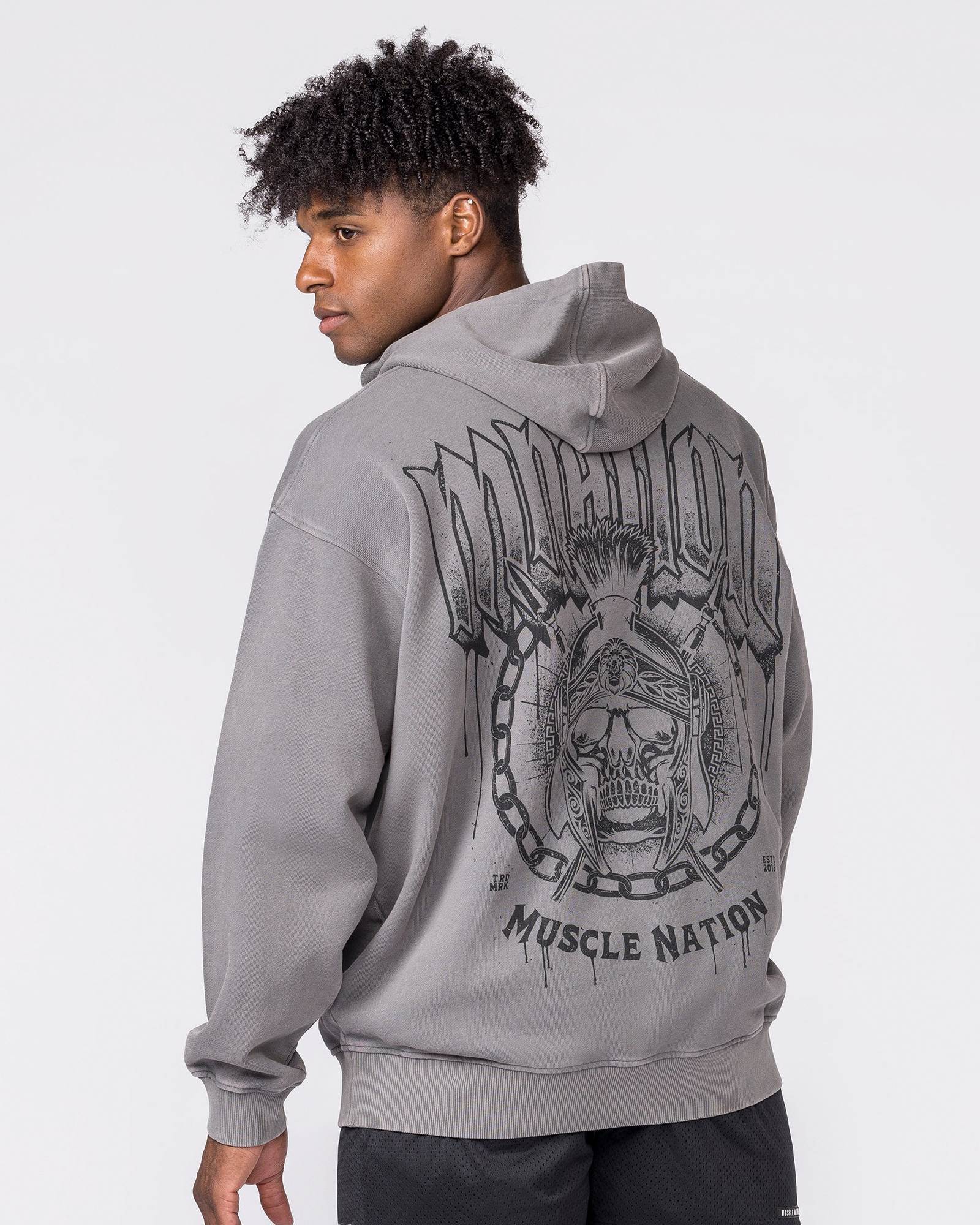 Spartan Vintage Hoodie - Washed Tornado