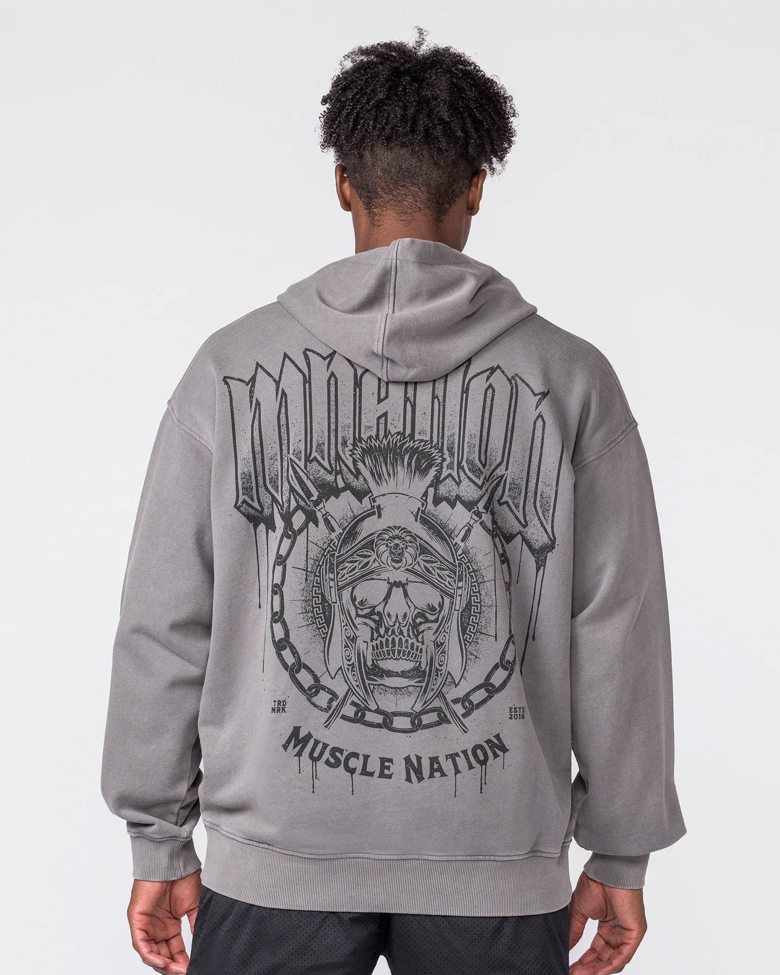 Spartan Vintage Hoodie - Washed Tornado