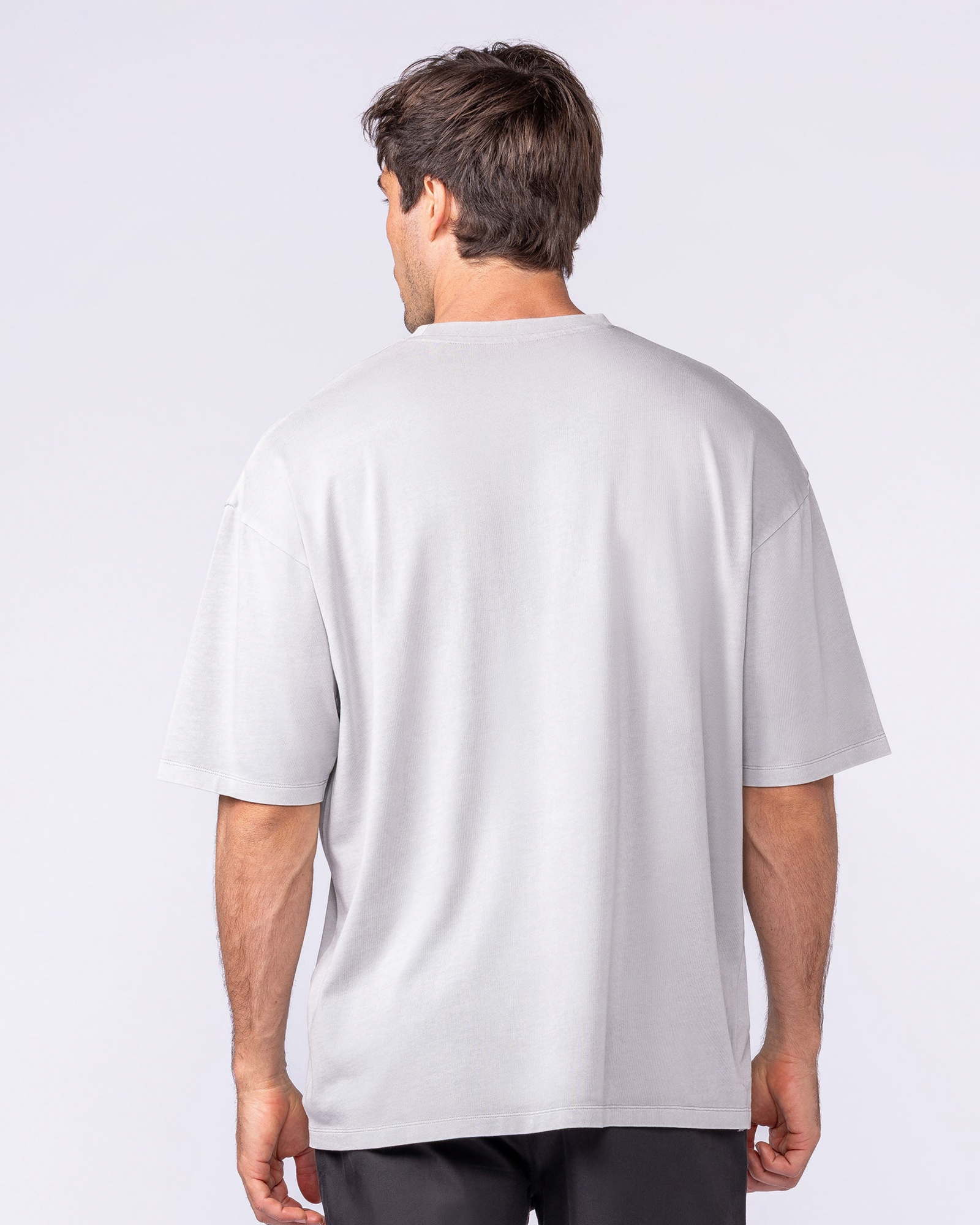 Spartan Oversized Vintage Tee - Washed Quiet Grey