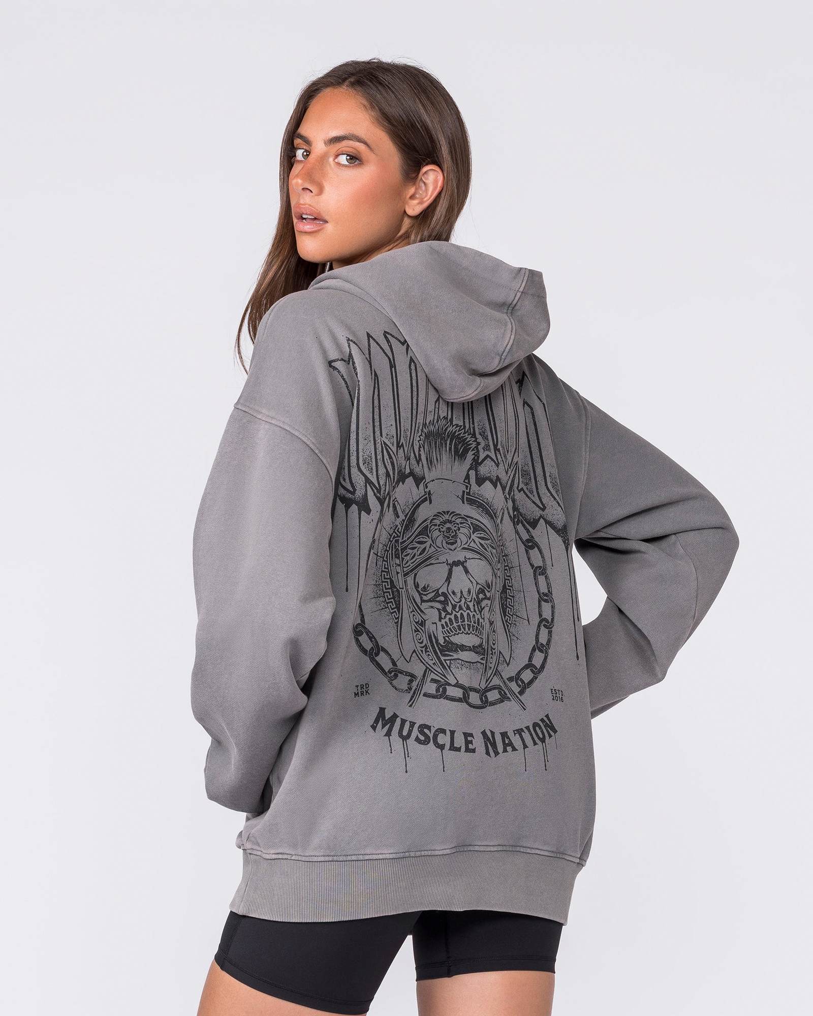 Spartan Vintage Hoodie - Washed Tornado
