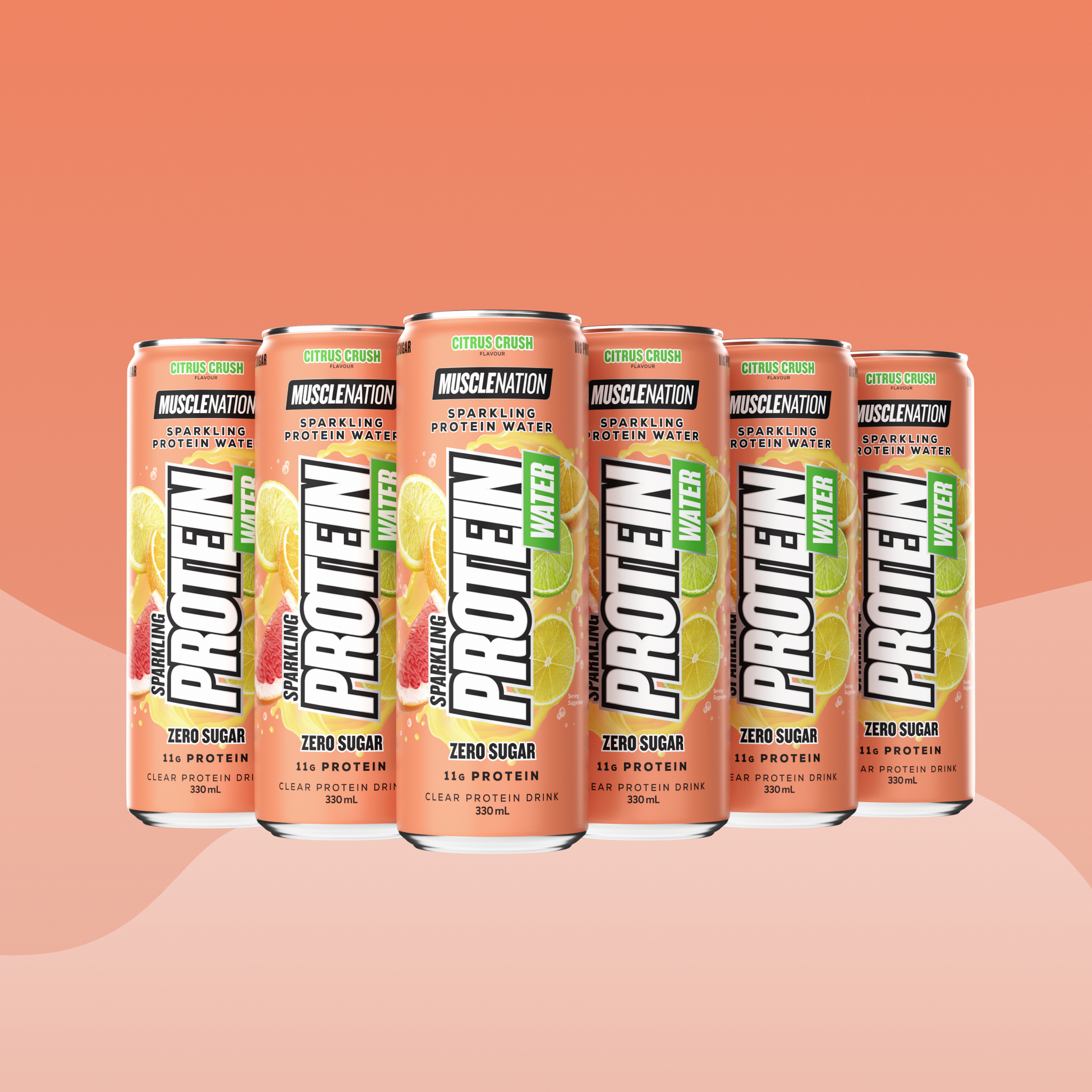 SPARKLING PROTEIN WATER Zero Sugar - Citrus Crush 330ml (12 Pack)