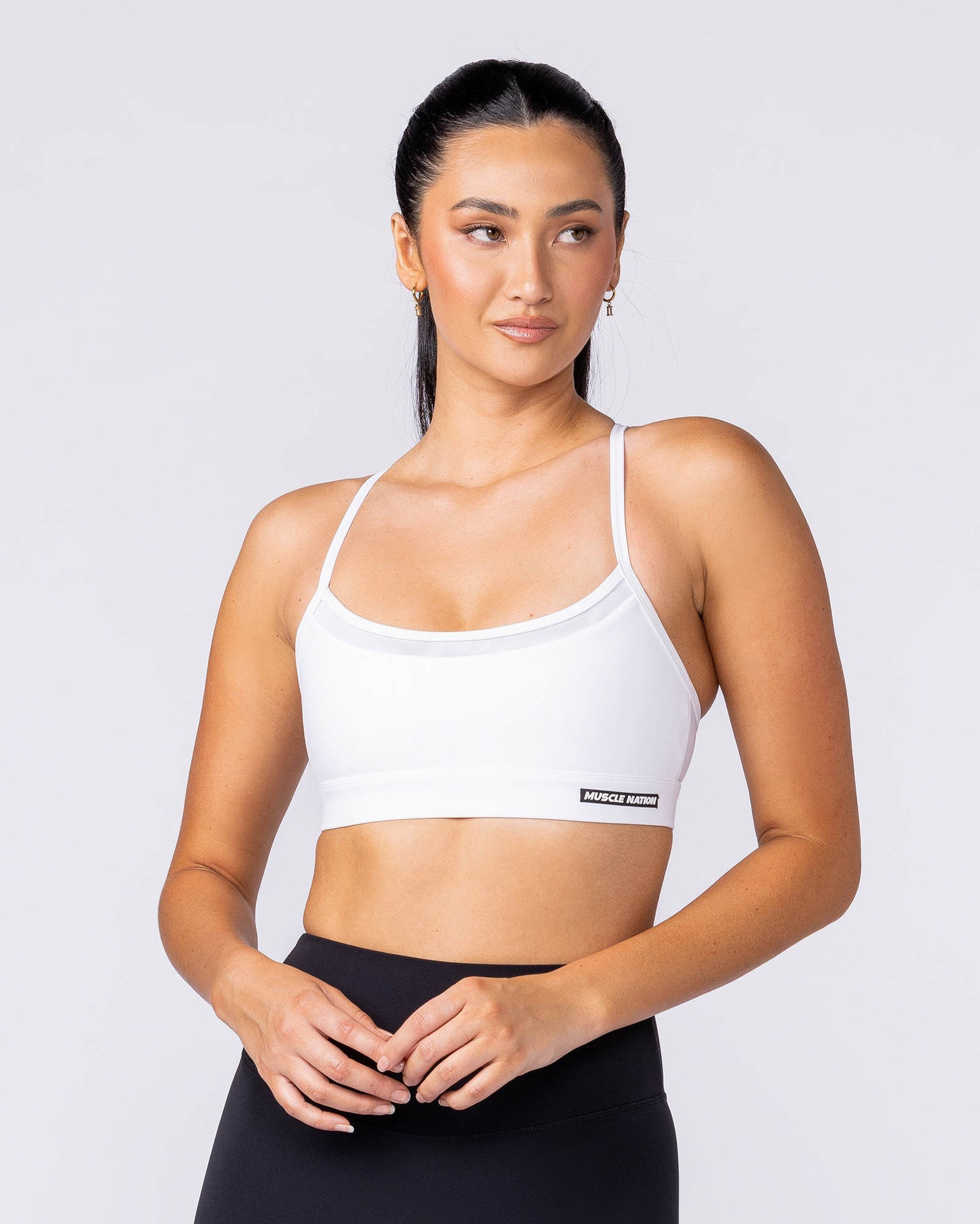 Stadium Bra - White