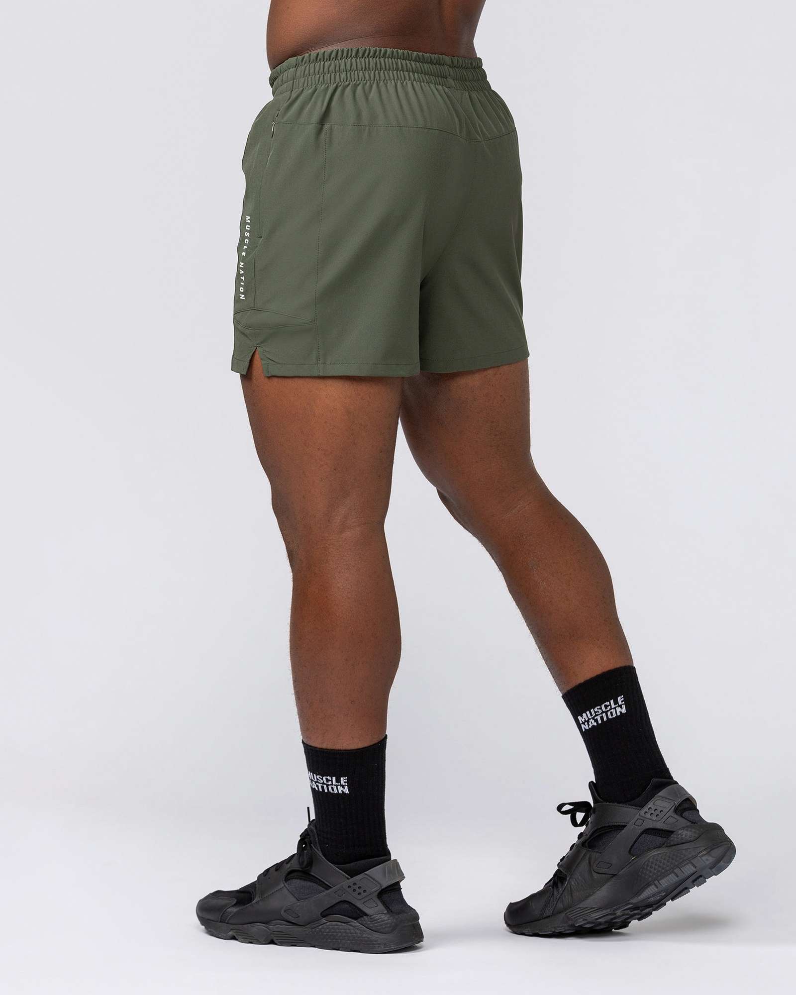 Streamline Training 3" Shorts - Dark Khaki