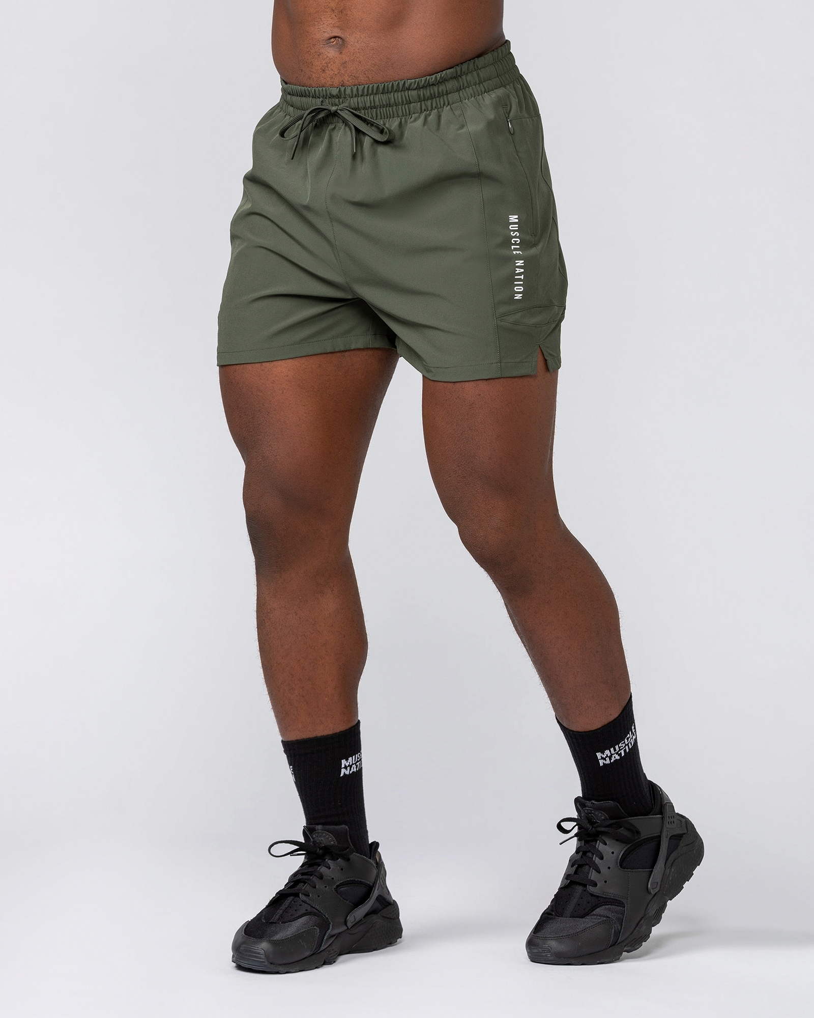 Streamline Training 3" Shorts - Dark Khaki