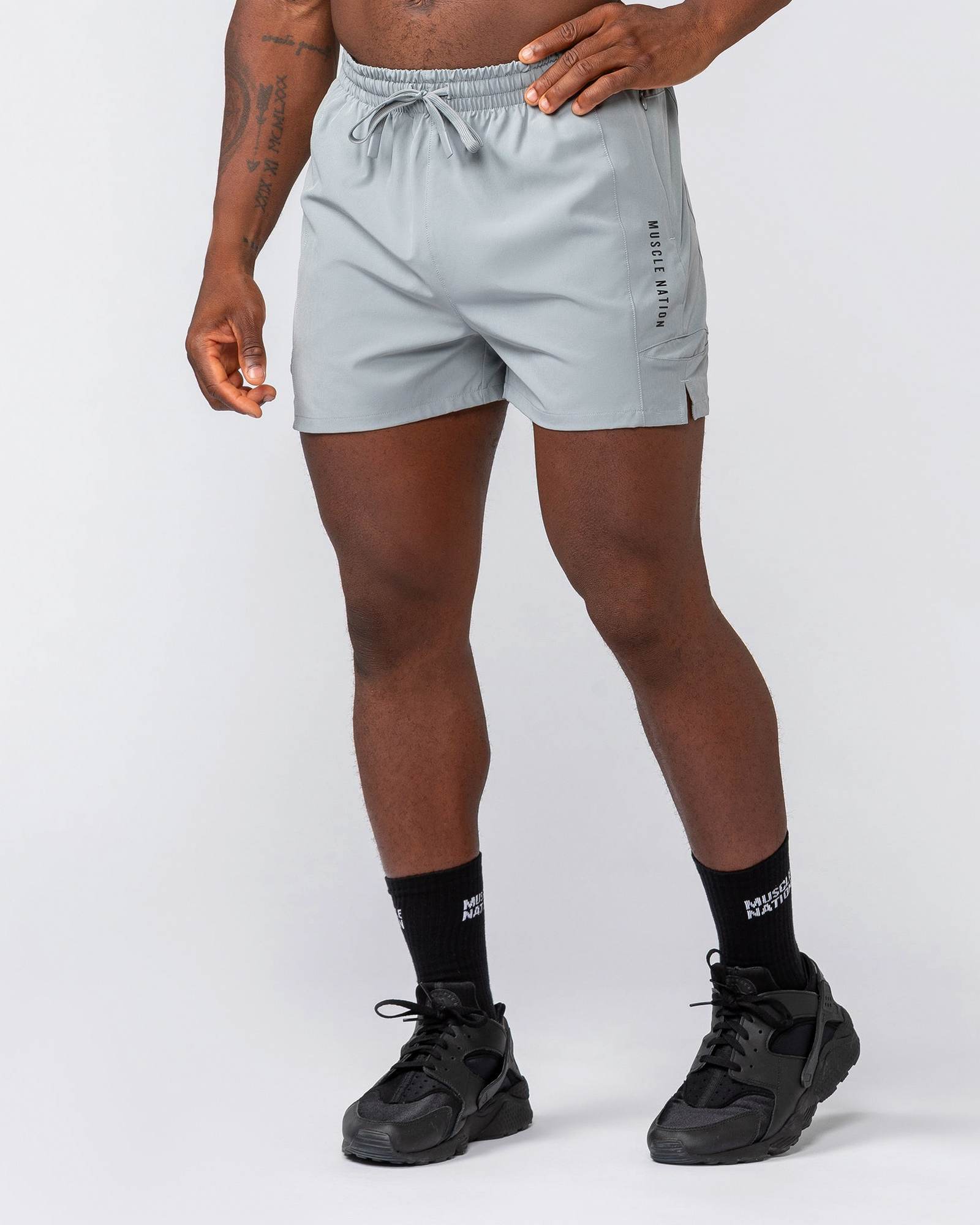 Streamline Training 3" Shorts - Jet Grey