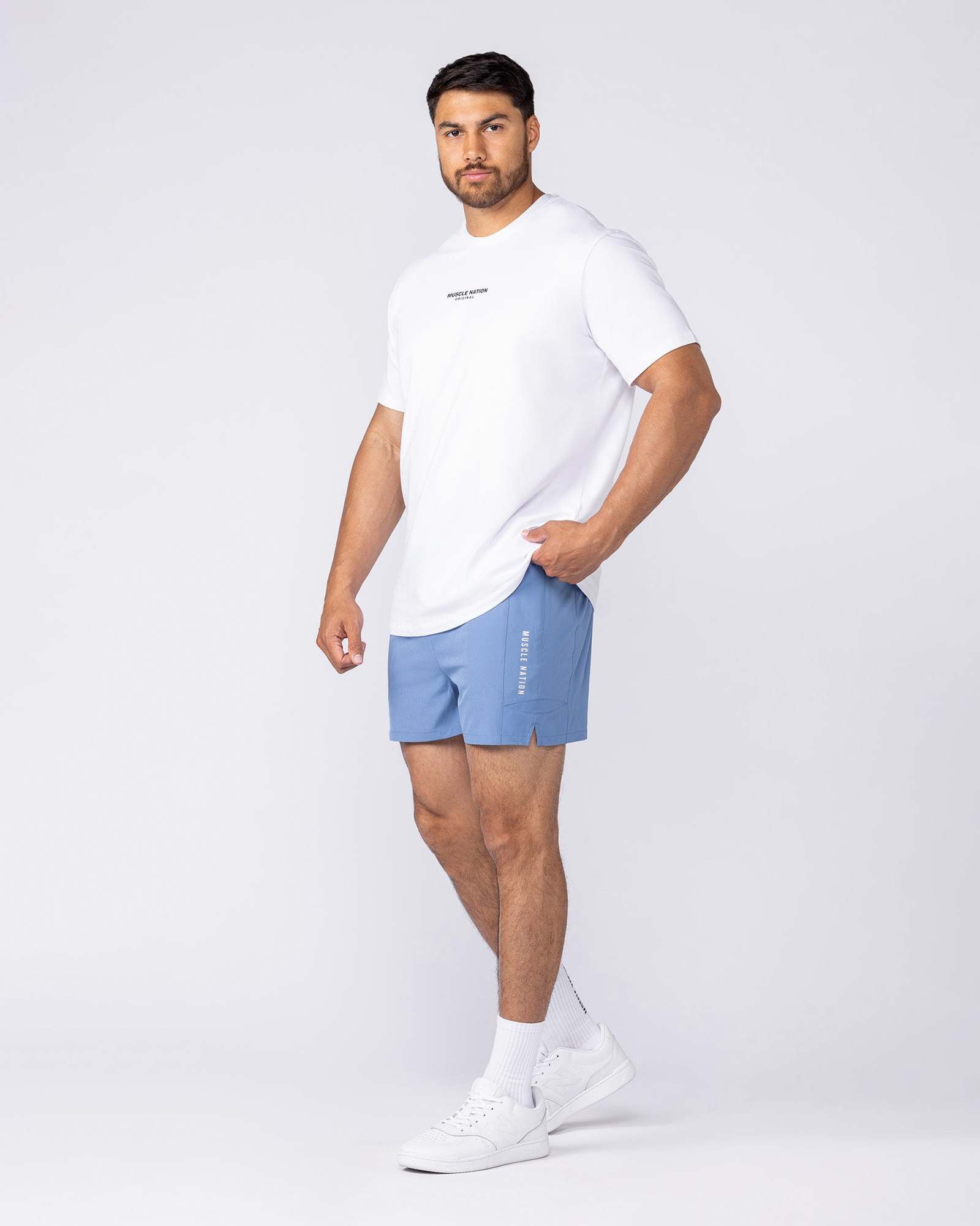 Streamline Training 3" Shorts - Pacific