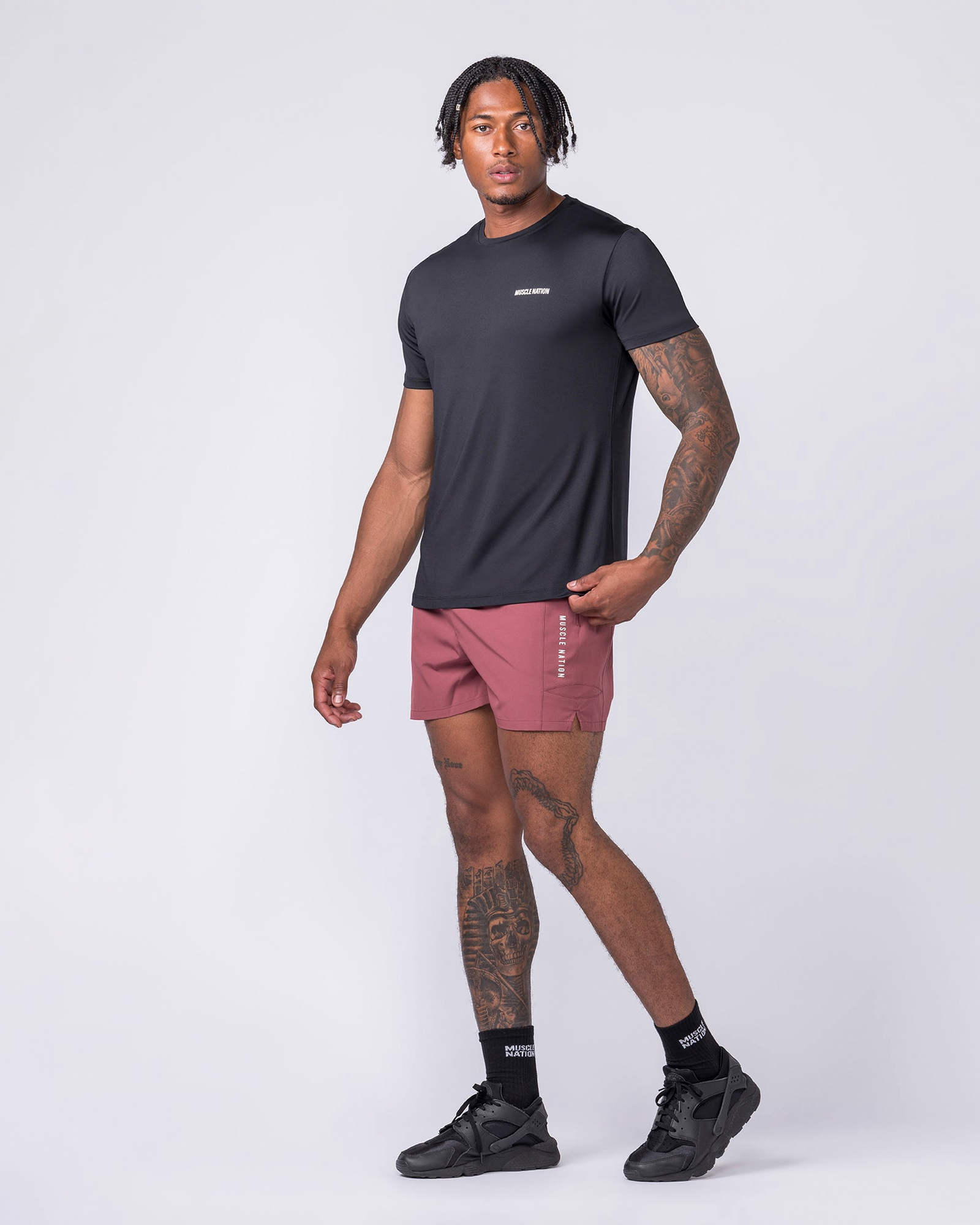 Streamline Training 3" Shorts - Rust