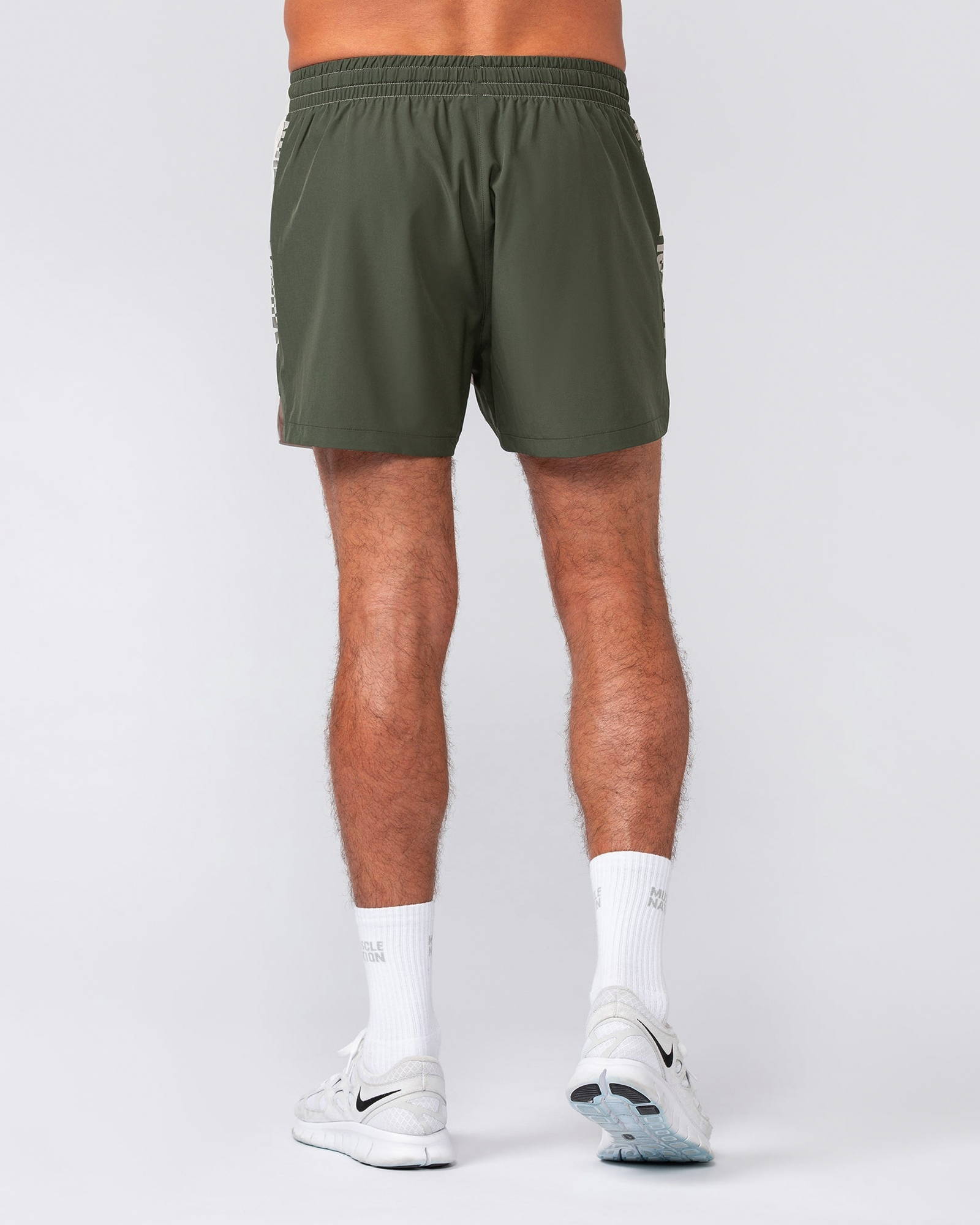 Stride 3.5" Shorts - Cream / Dark Khaki