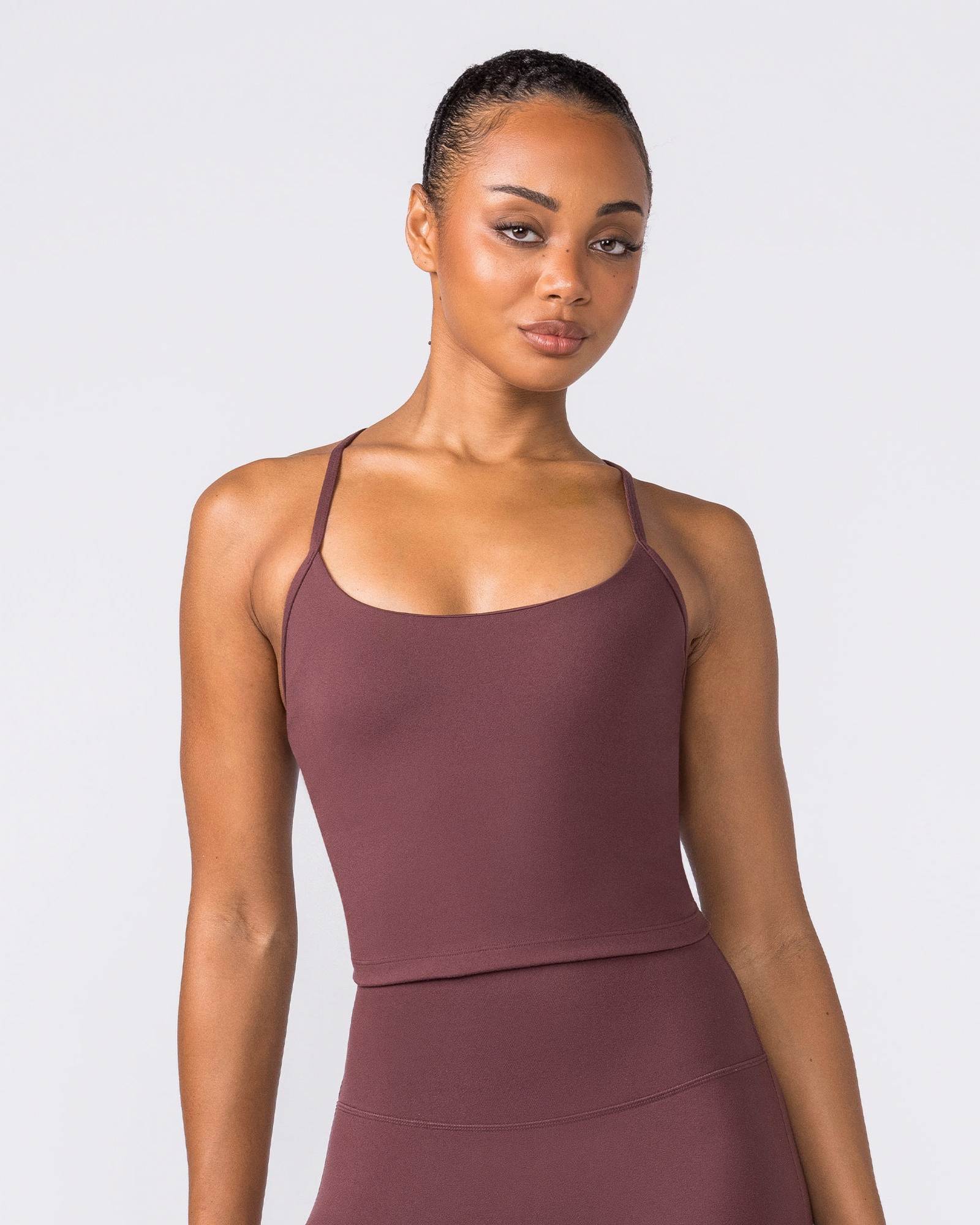 Stride Bra Tank - Rocky Road