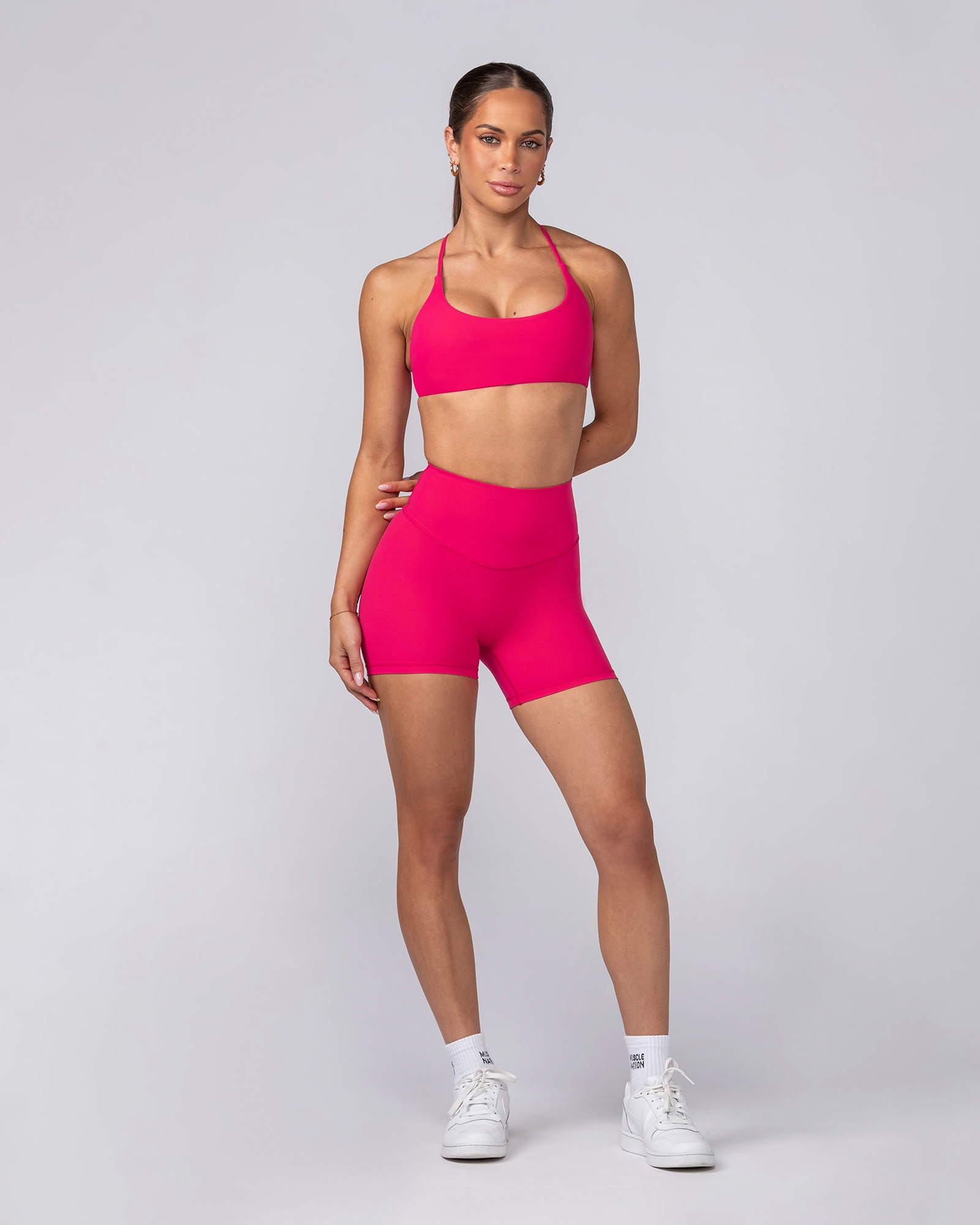Strike Aura Bralette - Cherry Crimson