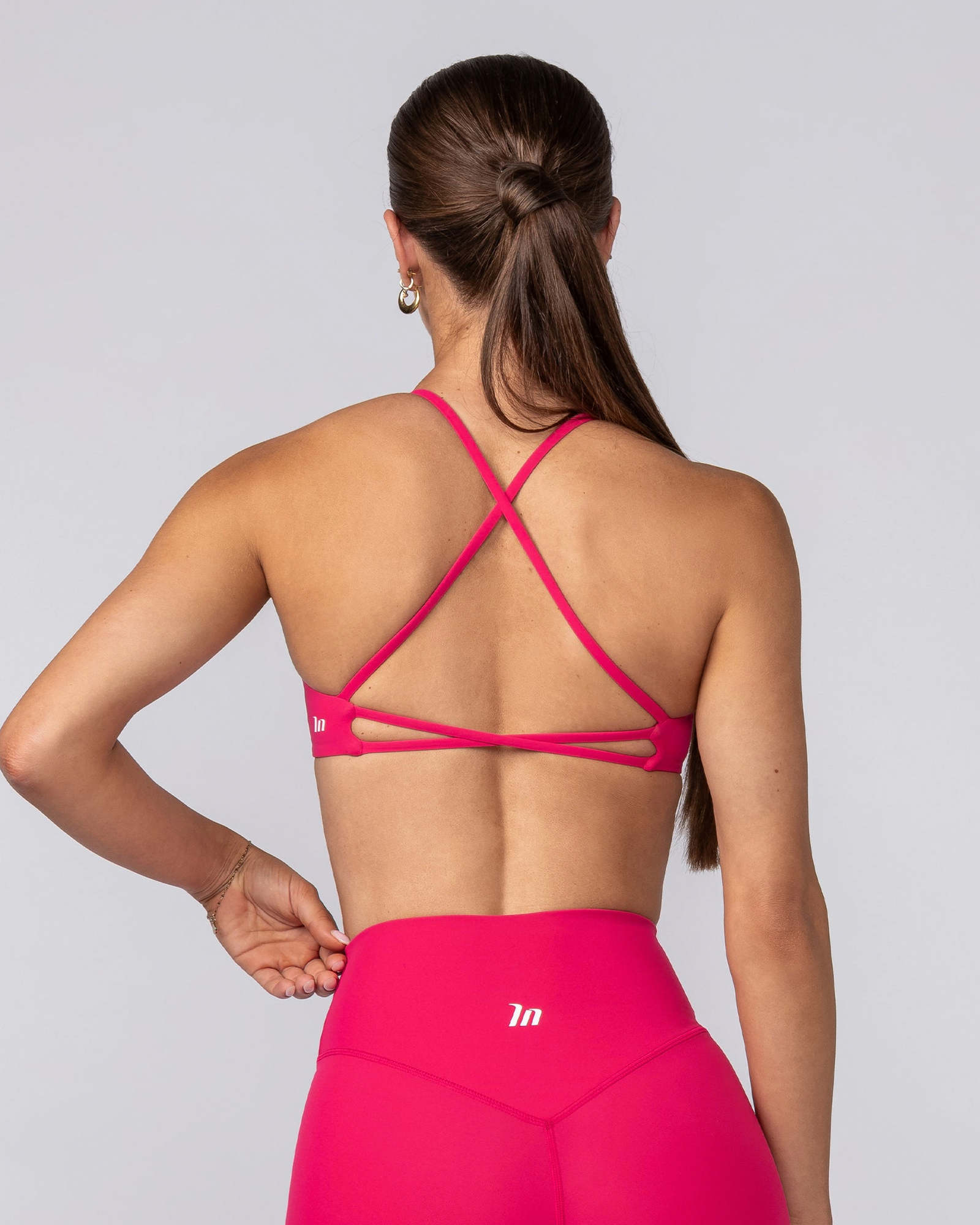 Strike Aura Bralette - Cherry Crimson