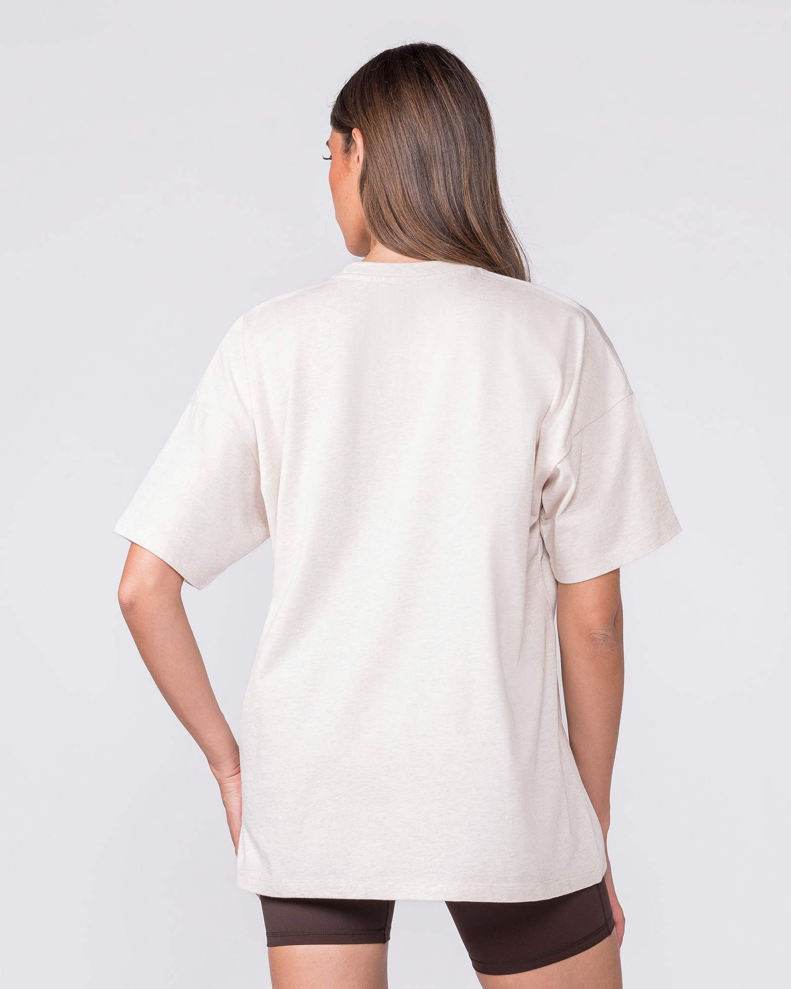Studio Oversized Tee - Dew Marl