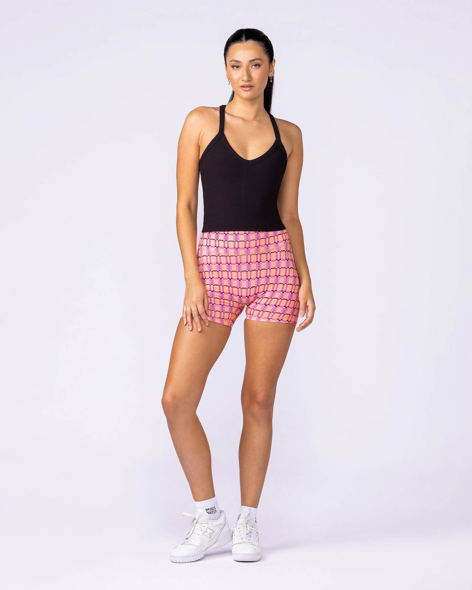 Stunner Rib Bra Tank - Black