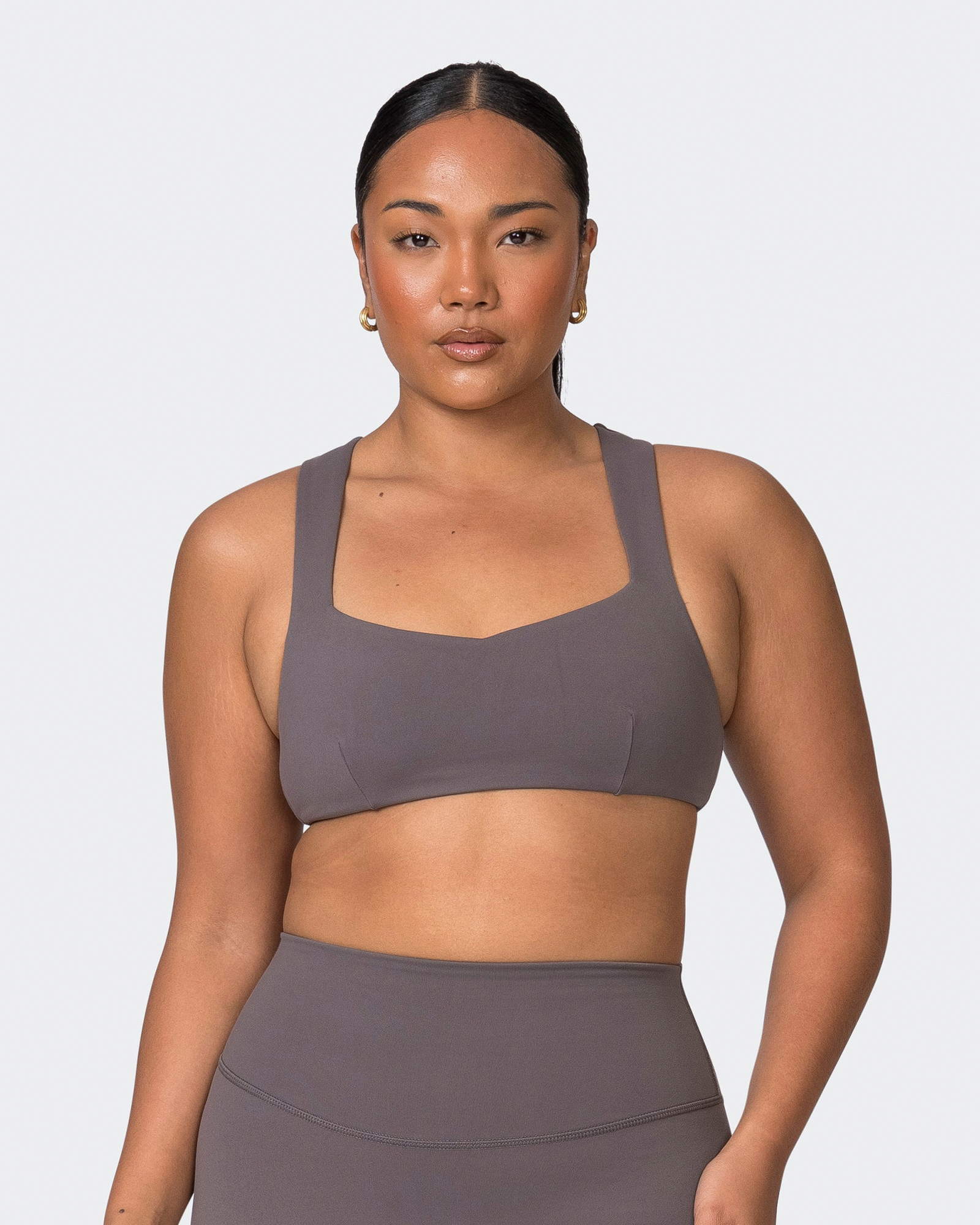 Pulse Bralette - Peppercorn
