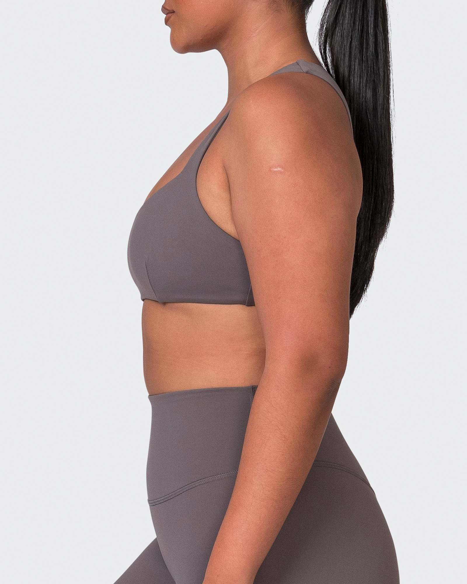 Pulse Bralette - Peppercorn