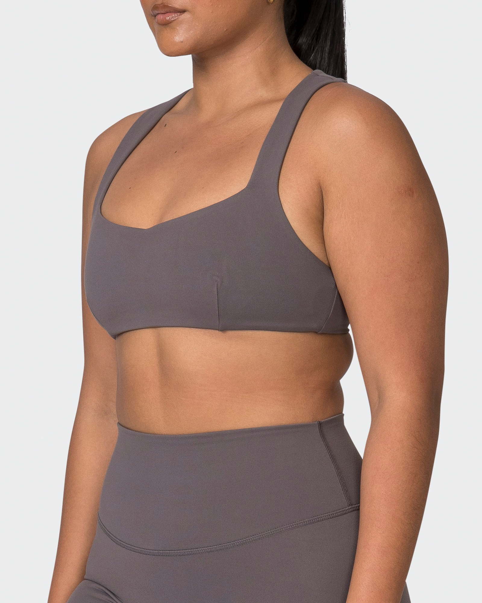 Pulse Bralette - Peppercorn