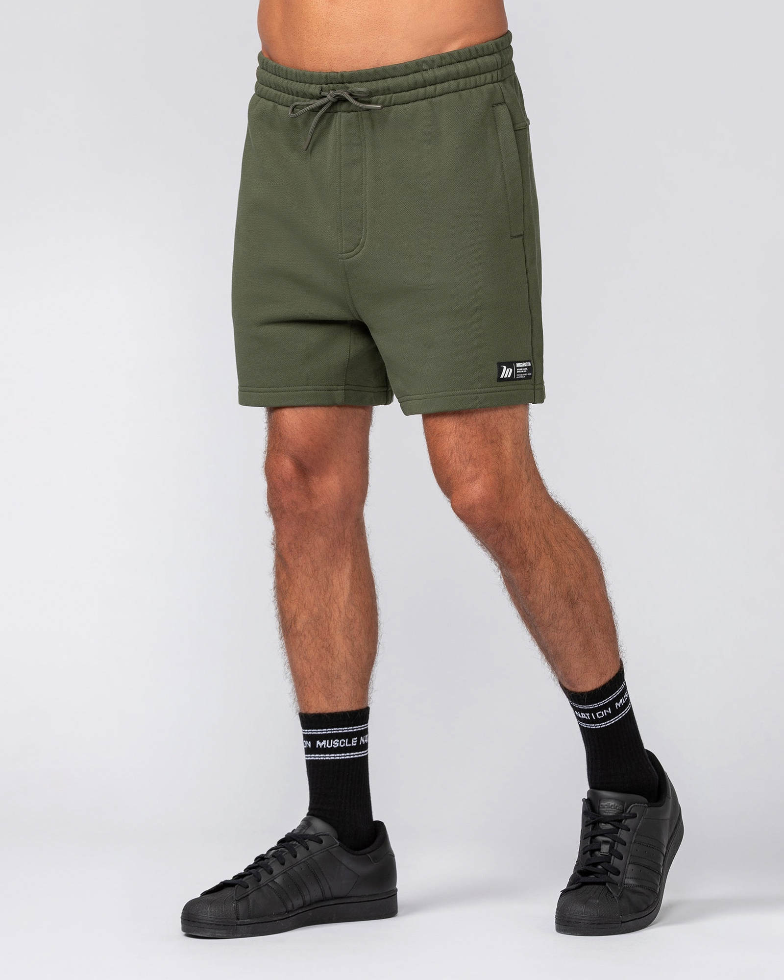 Sweat 5" Shorts - Dark Khaki