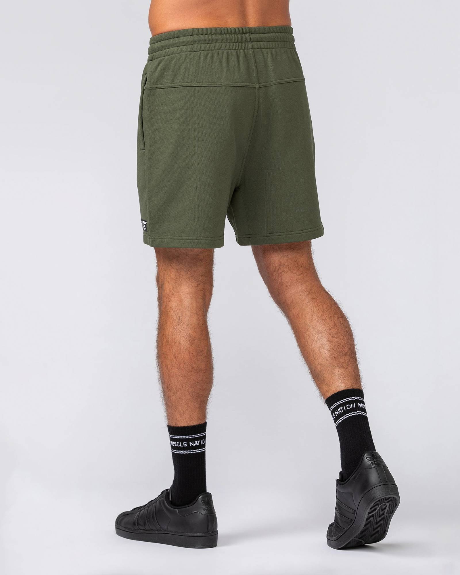 Sweat 5" Shorts - Dark Khaki