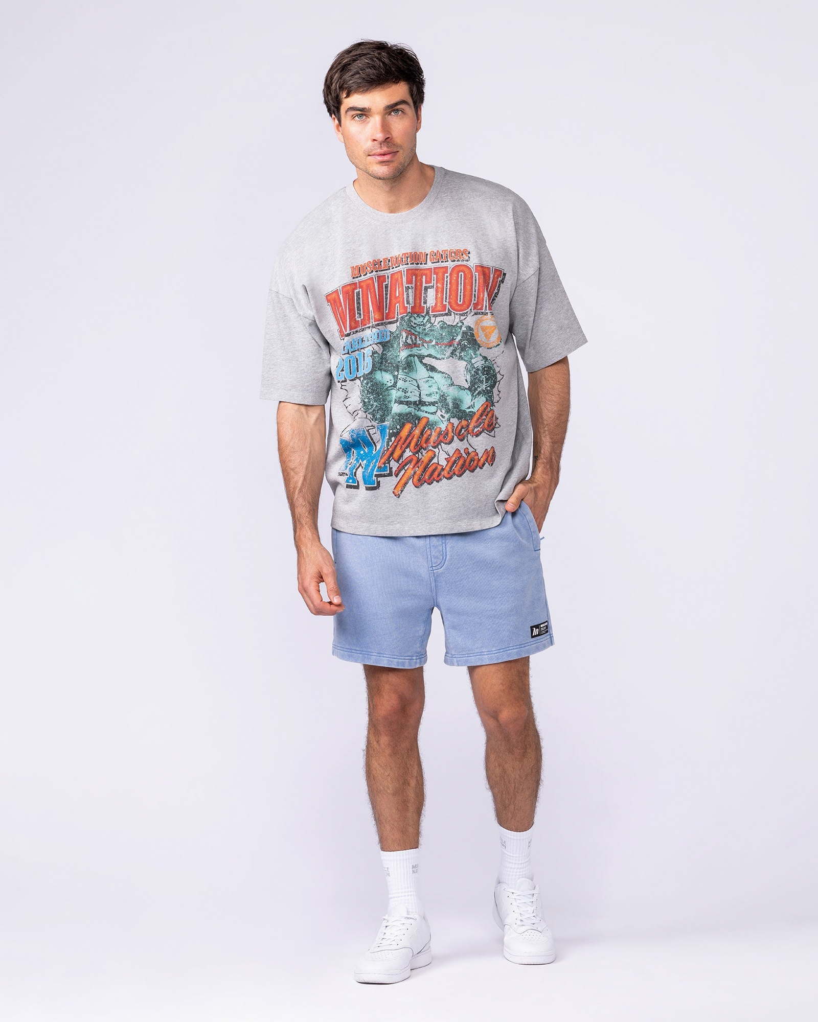 Sweat 5" Shorts - Washed Pacific