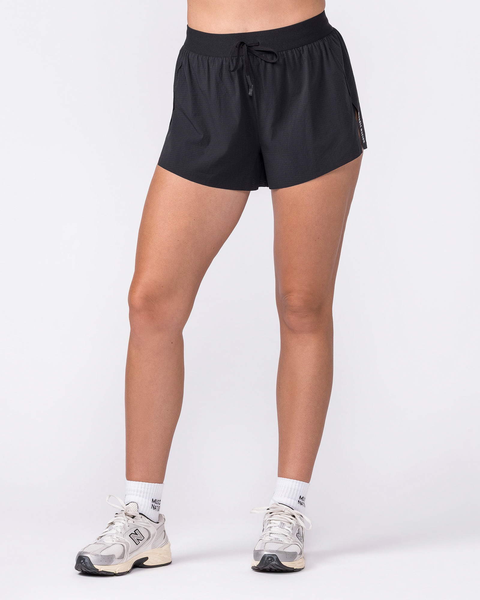 Tempo 3" Run Shorts - Black