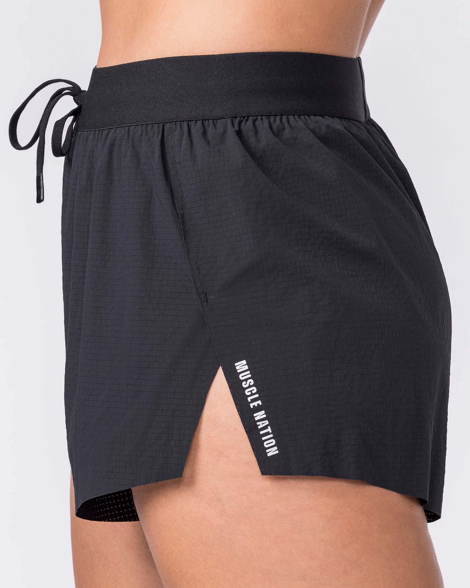 Tempo 3" Run Shorts - Black