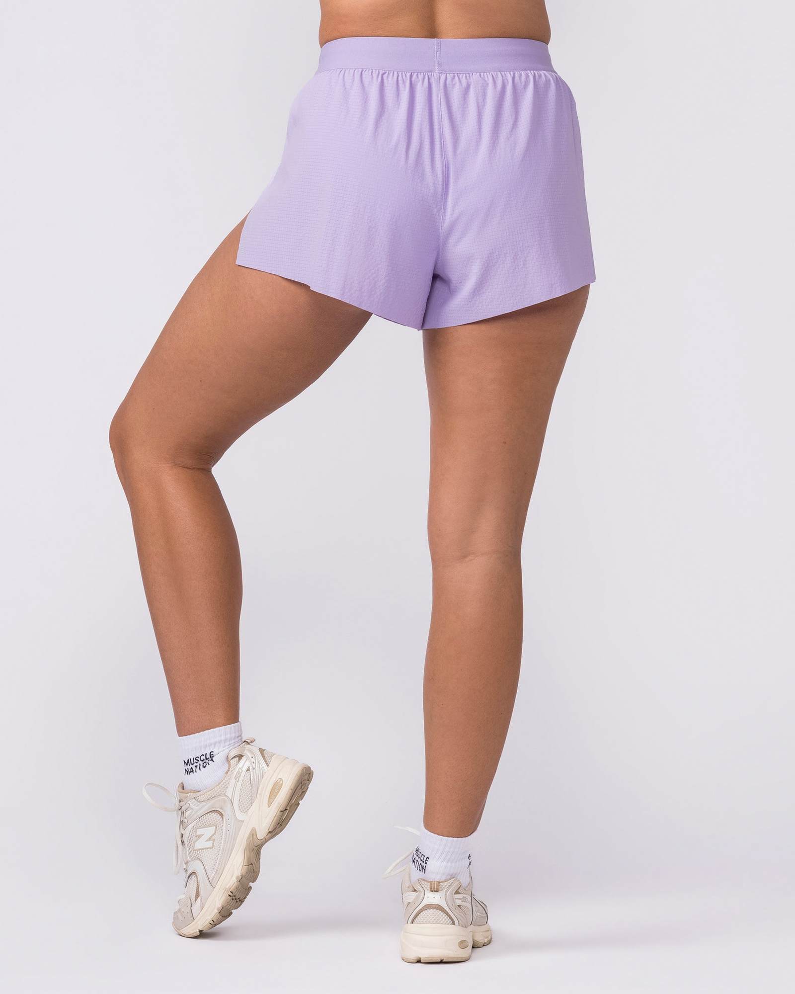 Tempo 3" Run Shorts - Lavender