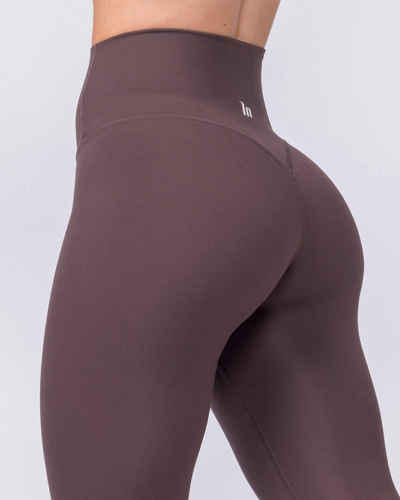 Unrivalled Bare Ankle Length Leggings - Cola