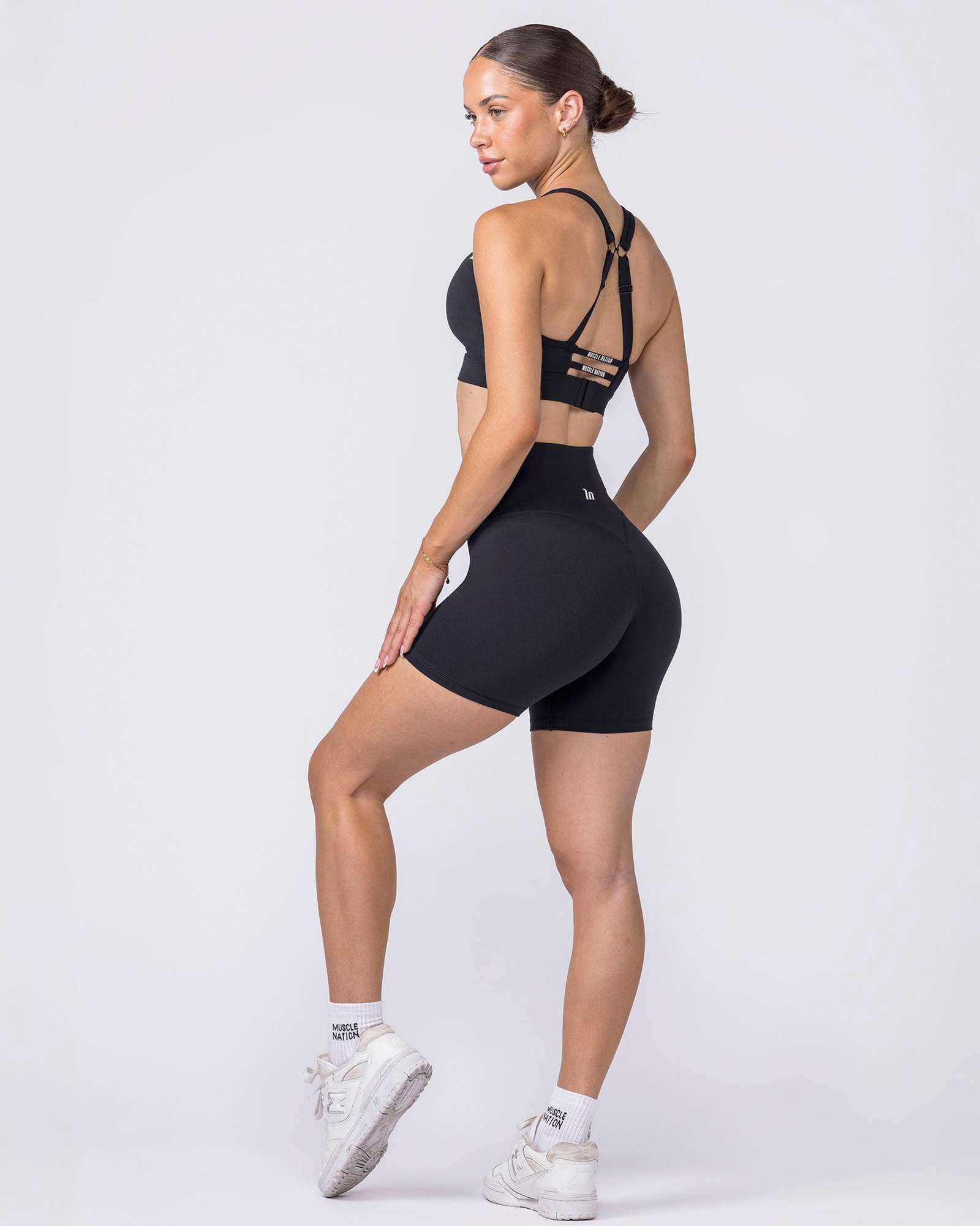 Unrivalled Bare Bike Shorts - Black