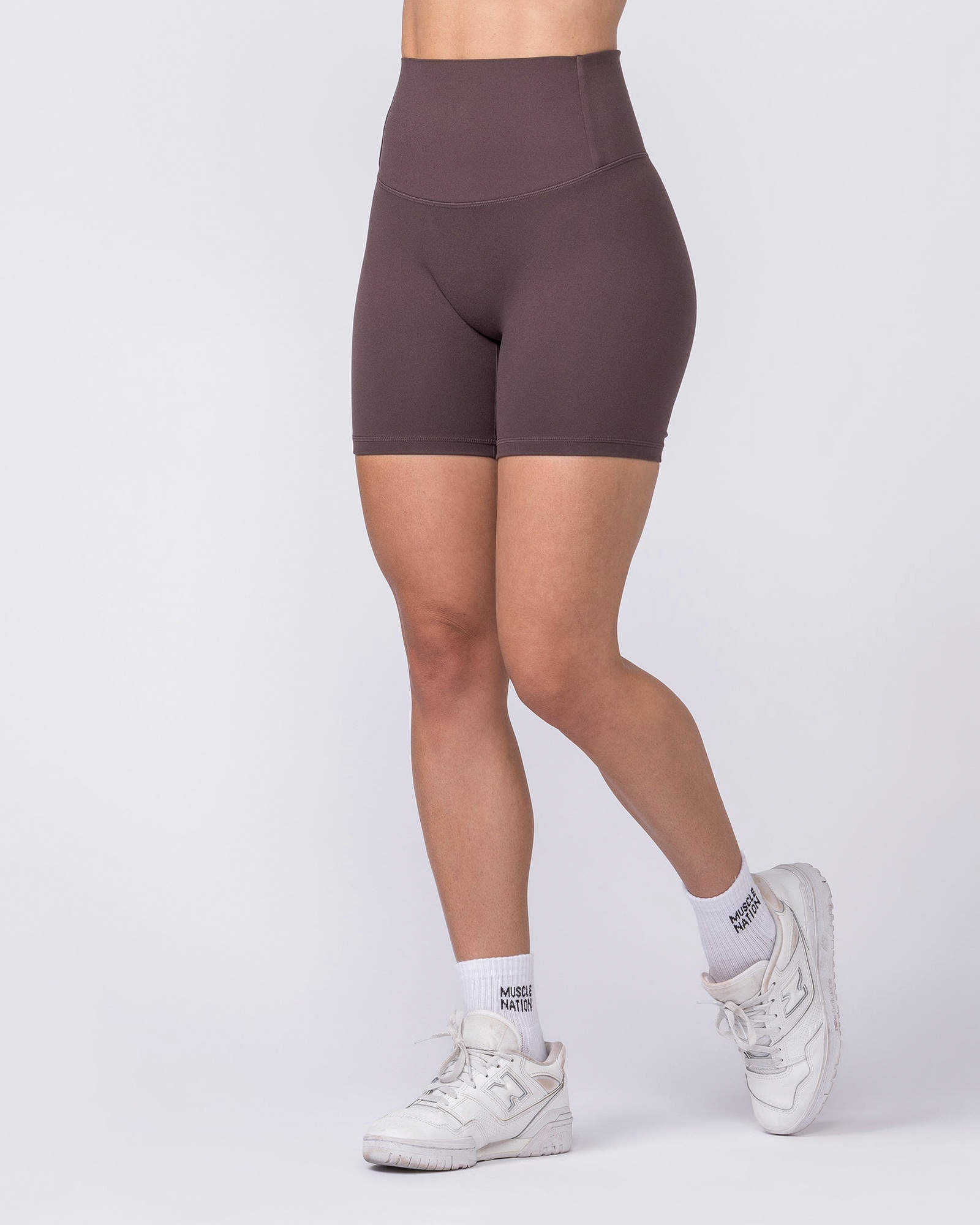 Unrivalled Bare Bike Shorts - Cola