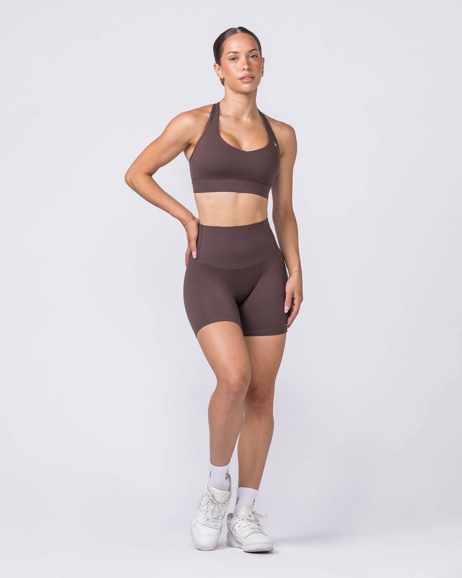 Unrivalled Bare Bike Shorts - Cola