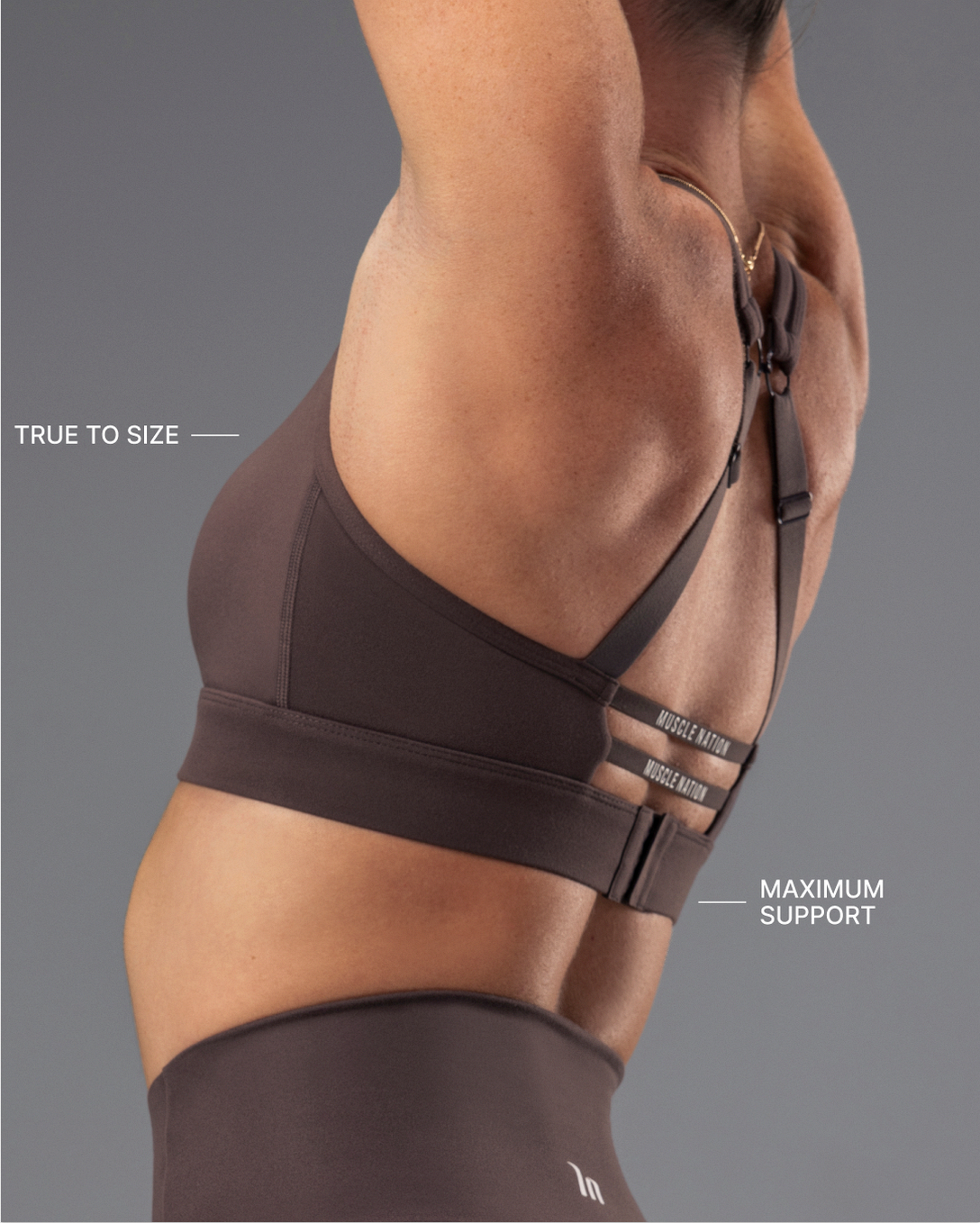 Elite Support Bra - Cola