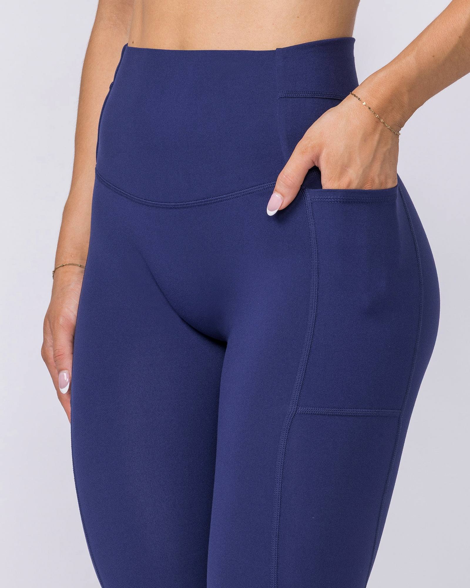 Unrivalled Everyday Pocket Ankle Leggings - Classic Navy