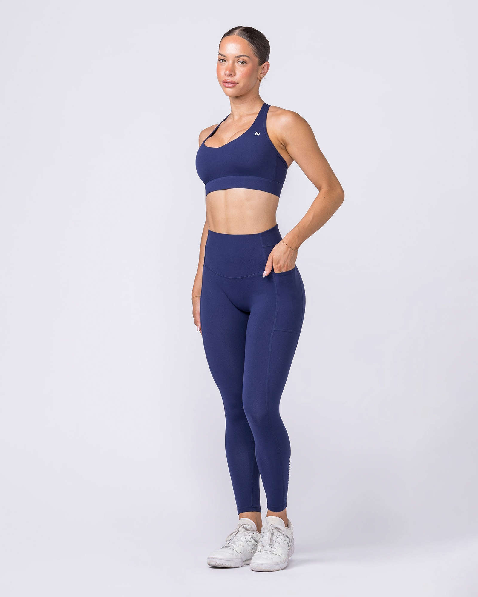 Unrivalled Everyday Pocket Ankle Leggings - Classic Navy